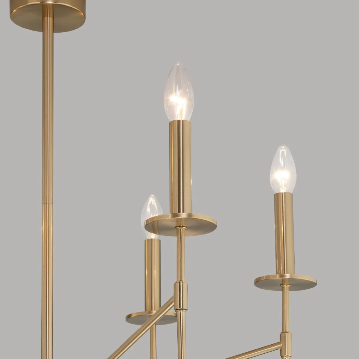 картинка Умная потолочная люстра 60142/6 латунь