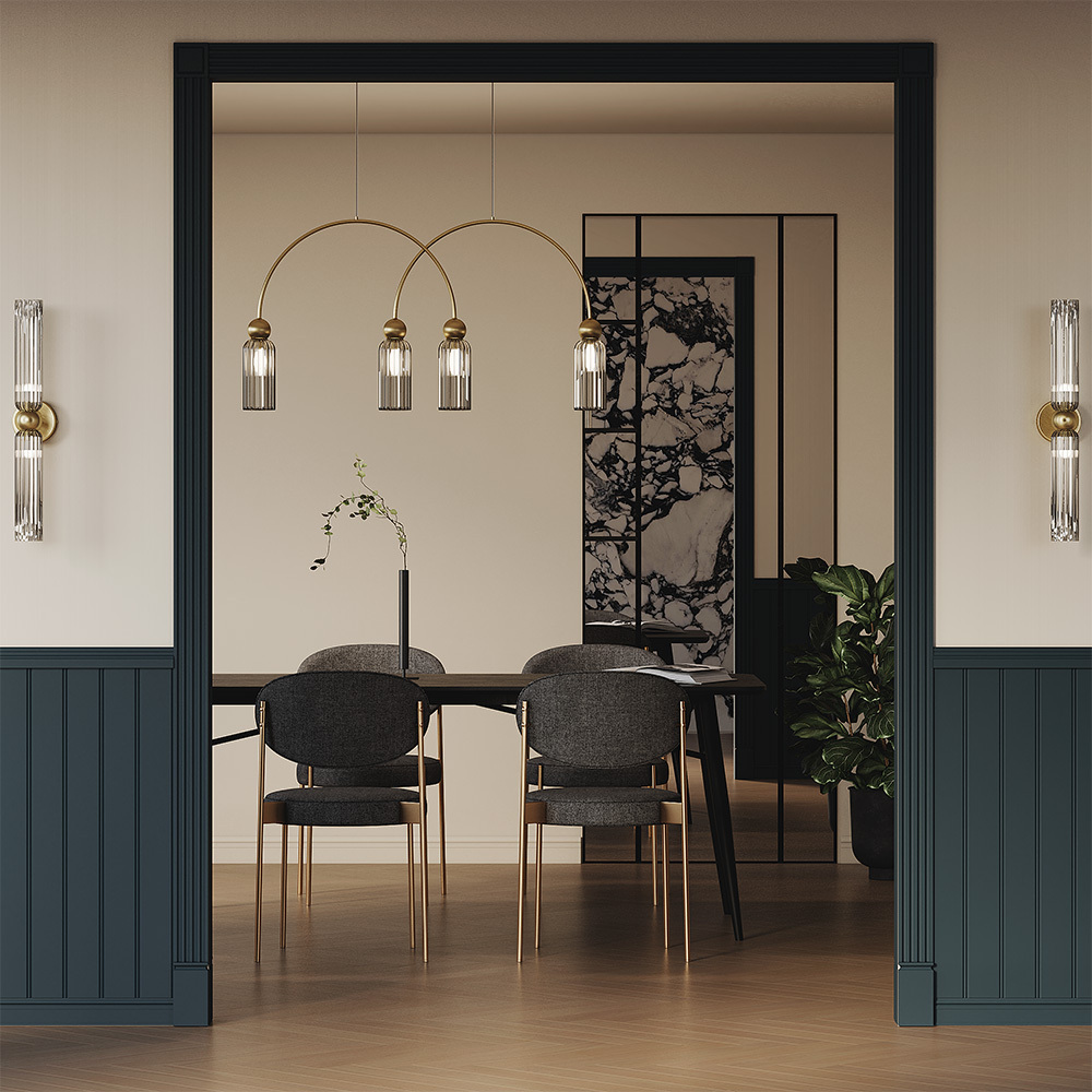 картинка Настенный светильник (бра) Maytoni MOD302WL-02GR1