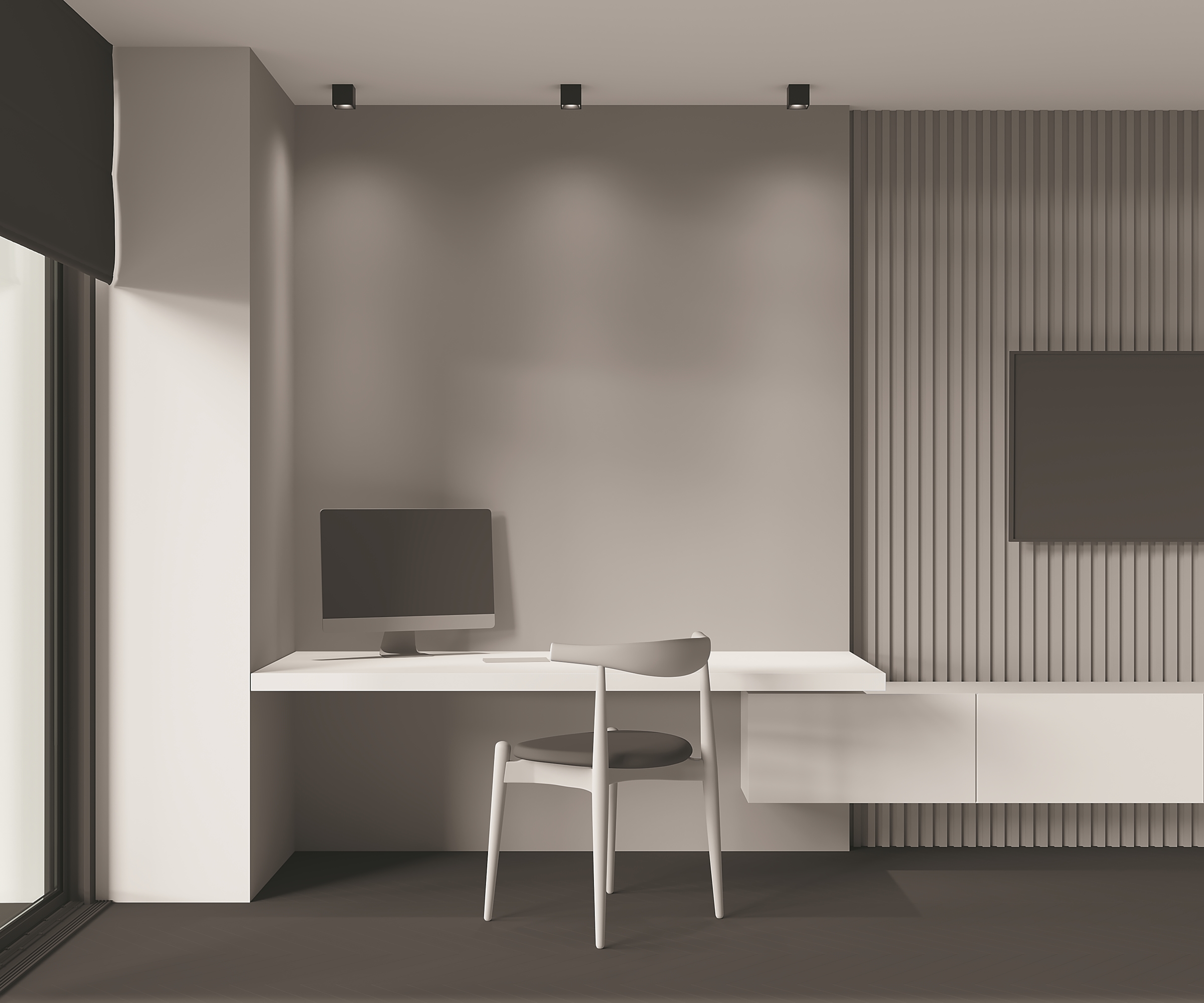 картинка Потолочный светильник Technical C065CL-L12B4K