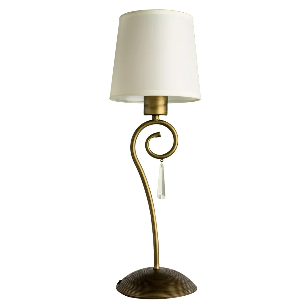 картинка Декоративная настольная лампа Arte Lamp CAROLINA A9239LT-1BR