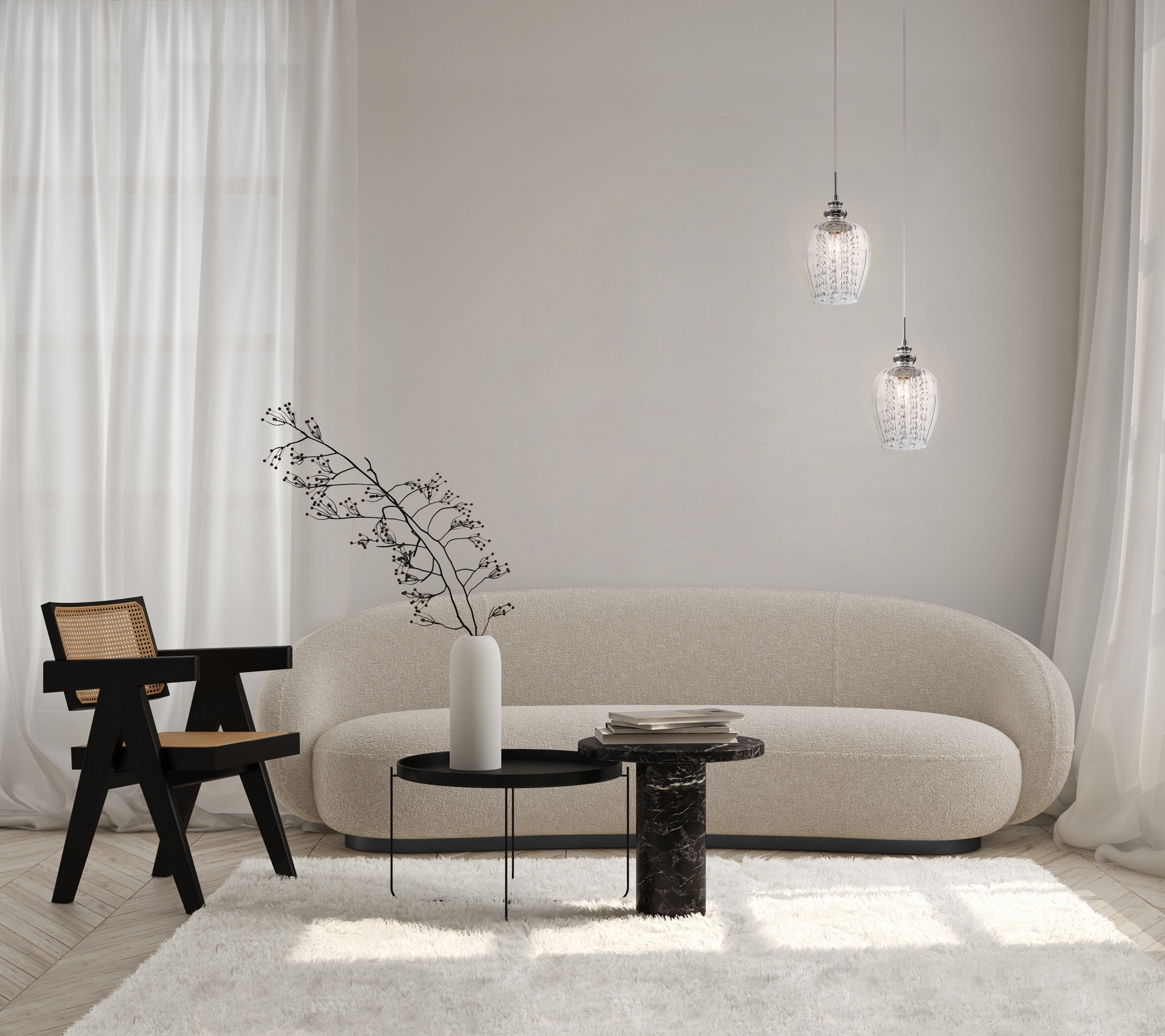 картинка Подвесной светильник Maytoni MOD044-PL-01-N