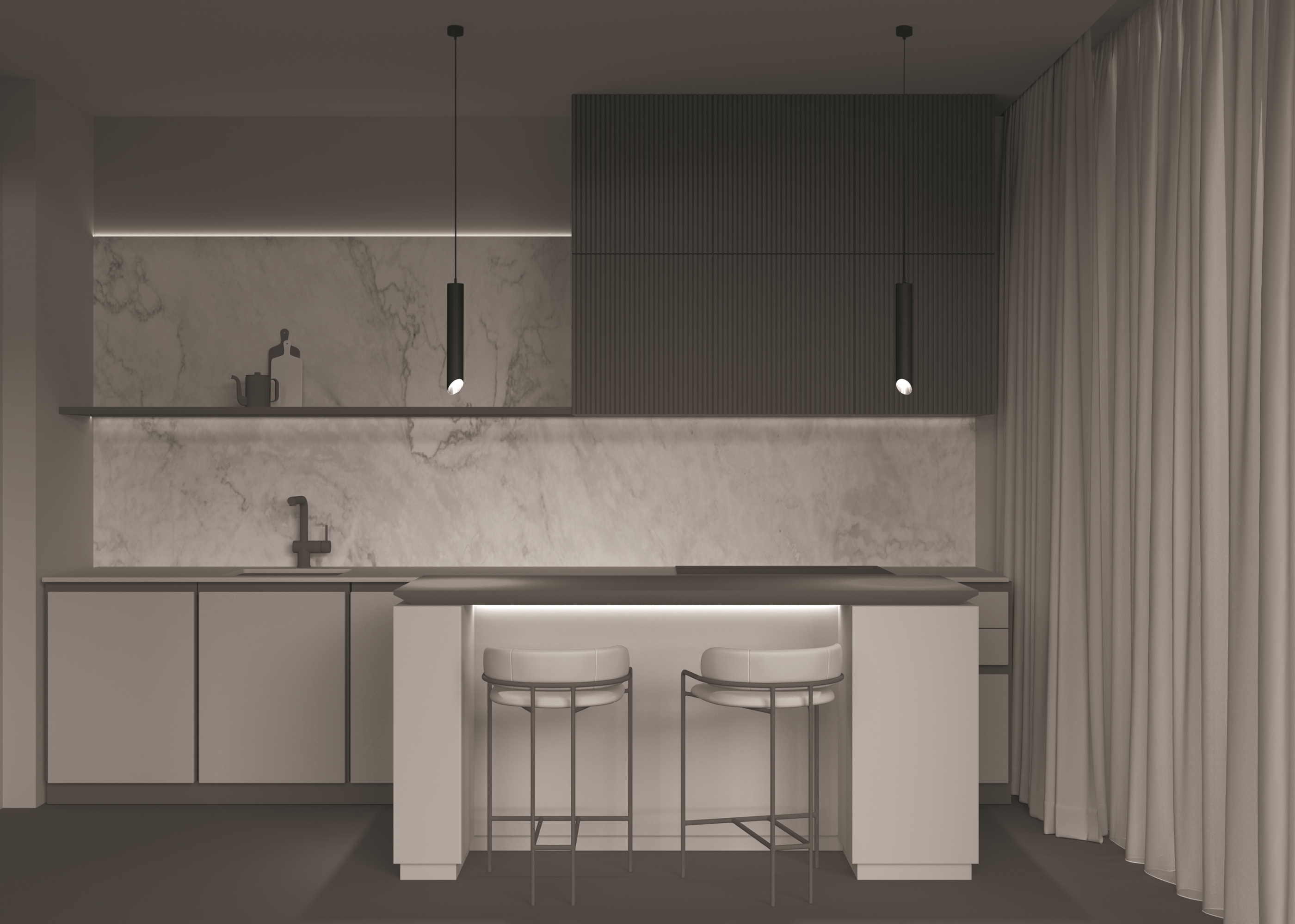 картинка Подвесной светильник Technical P044PL-01-30GU10-B