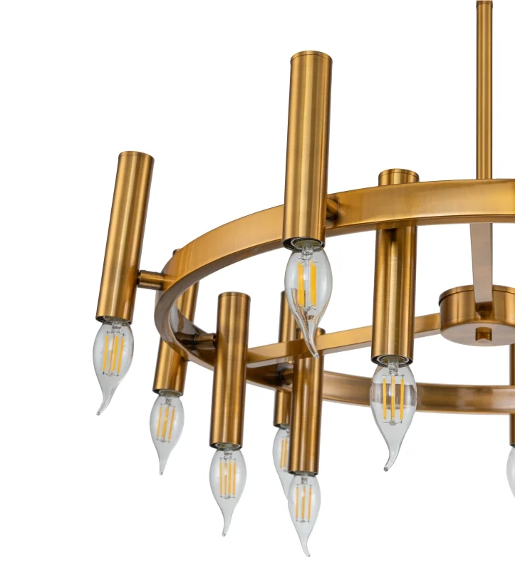 картинка Люстра на штанге Stilfort 2156/05/15P серия Leonardo