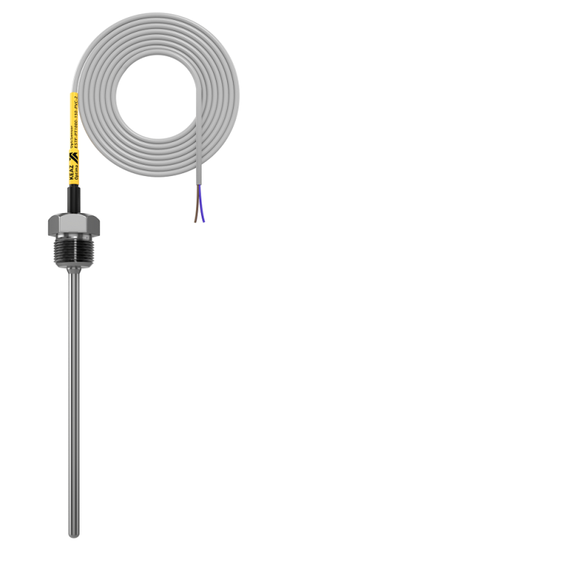 картинка Датчик температуры погружной OptiSensor ESTF-PT1000-150-PVC-2 КЭАЗ 286498