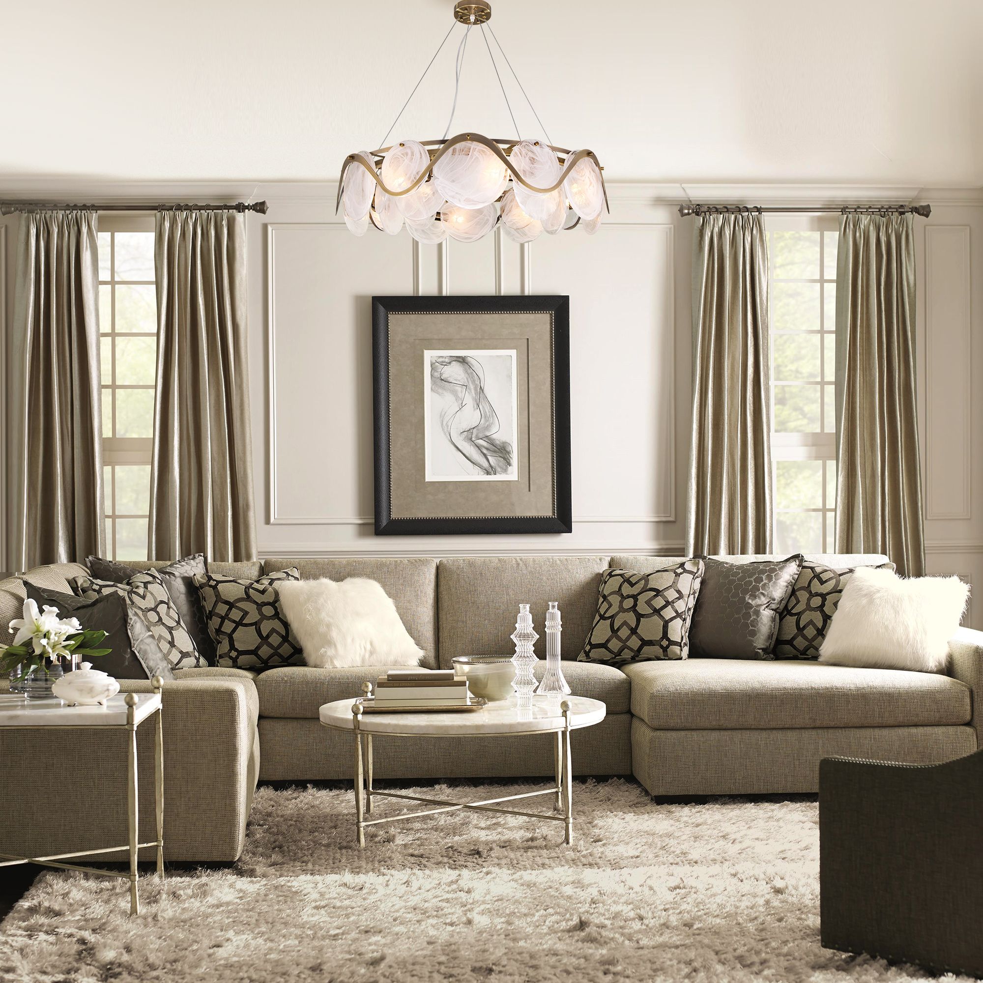 картинка Умный подвесной светильник 354/8 Smart (322/8)