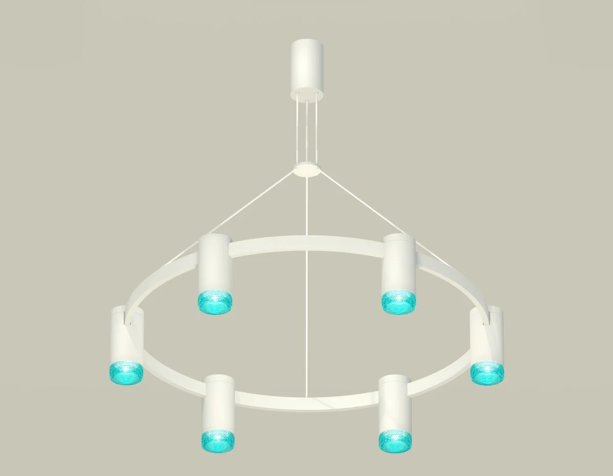 картинка Комплект подвесного светильника с композитным хрусталем