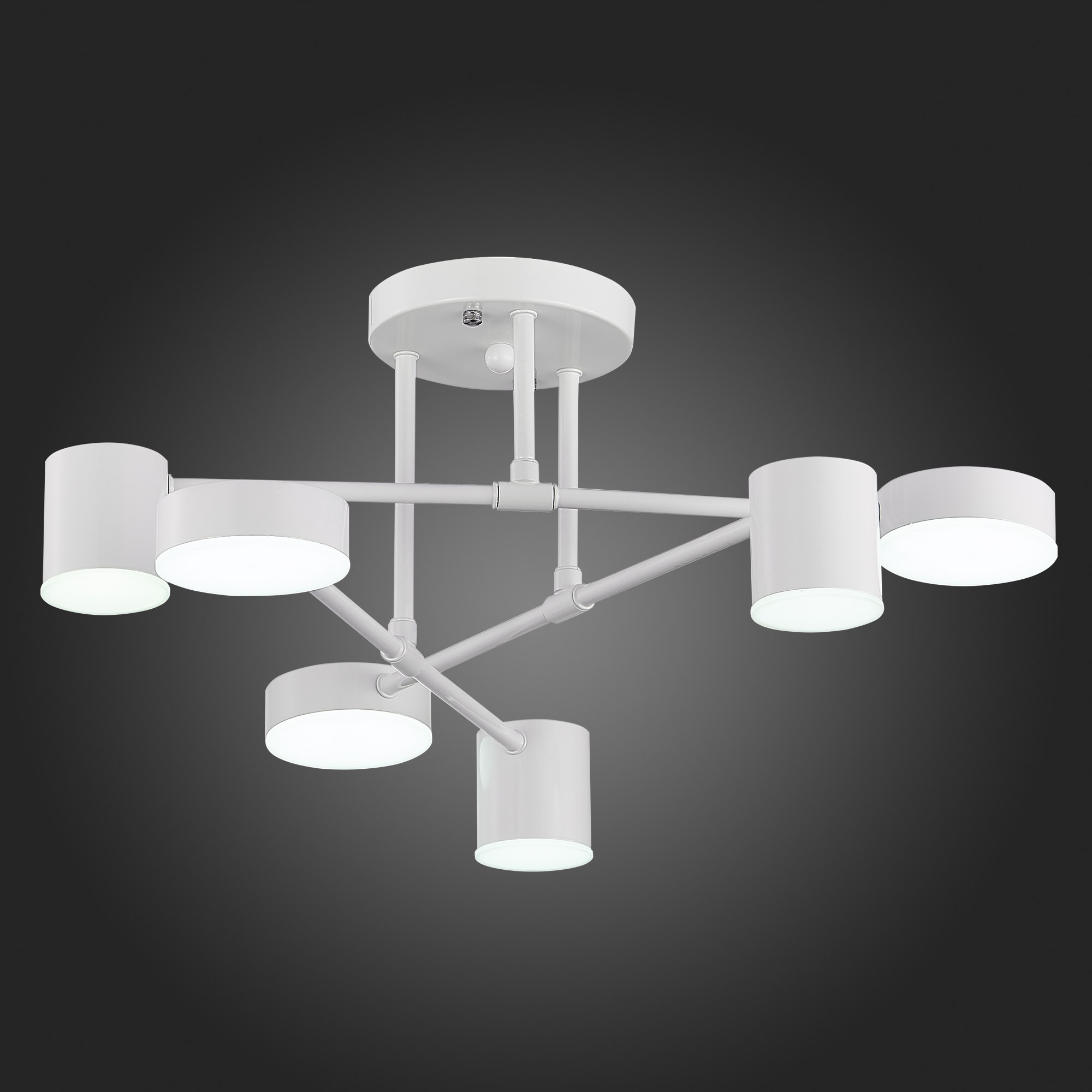 картинка SLE201052-06 Светильник потолочный Белый/Белый LED 6*7W 4000K