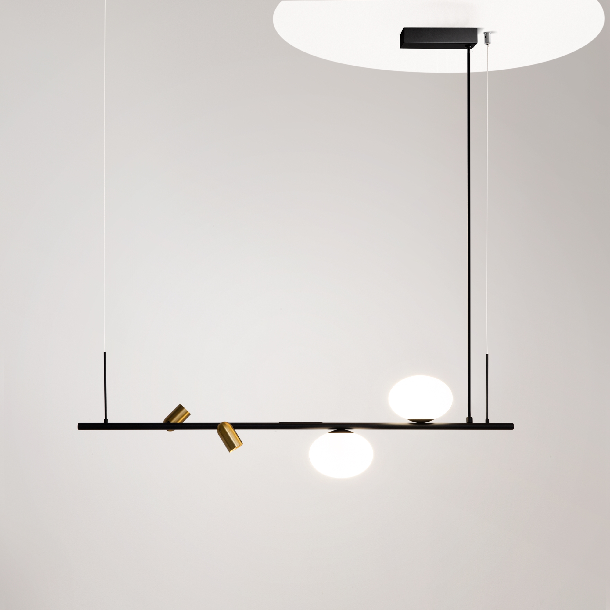 картинка Подвесной светильник Maytoni MOD350PL-02BBS