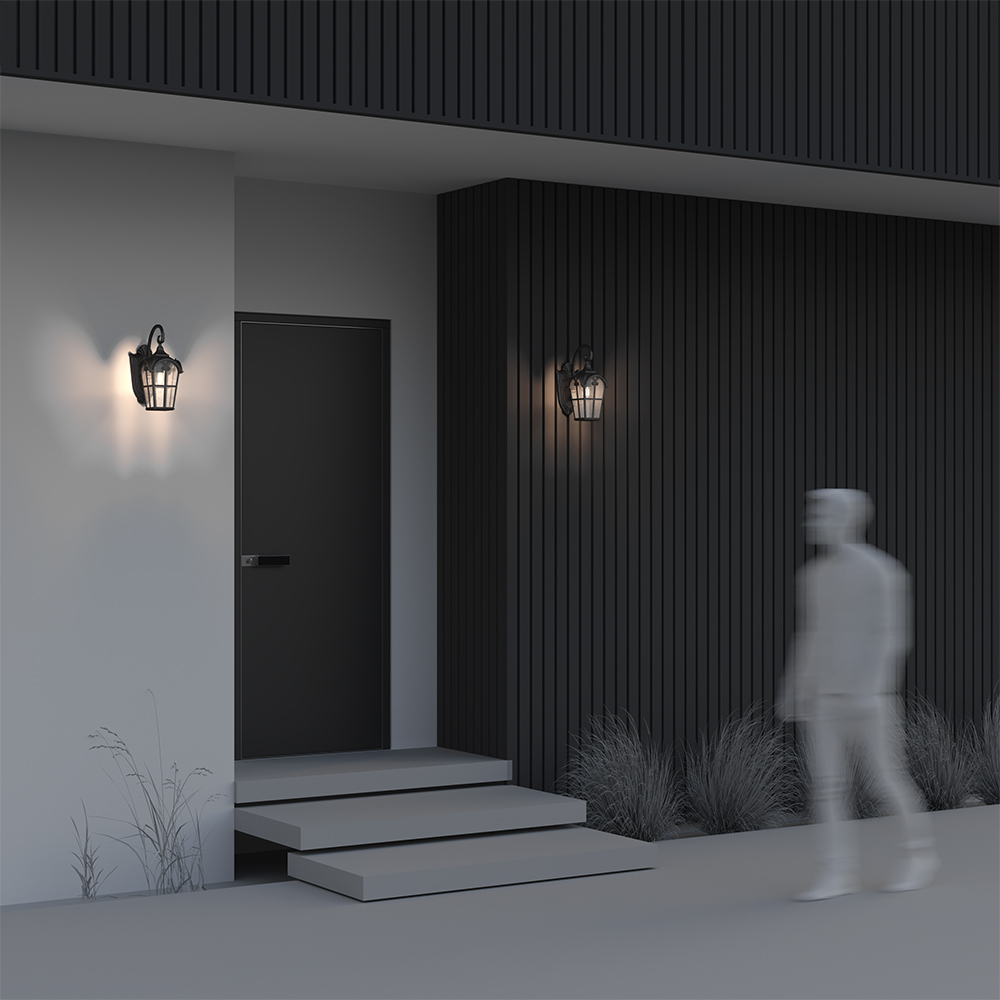 картинка Настенный светильник (бра) Outdoor O413WL-01BZ