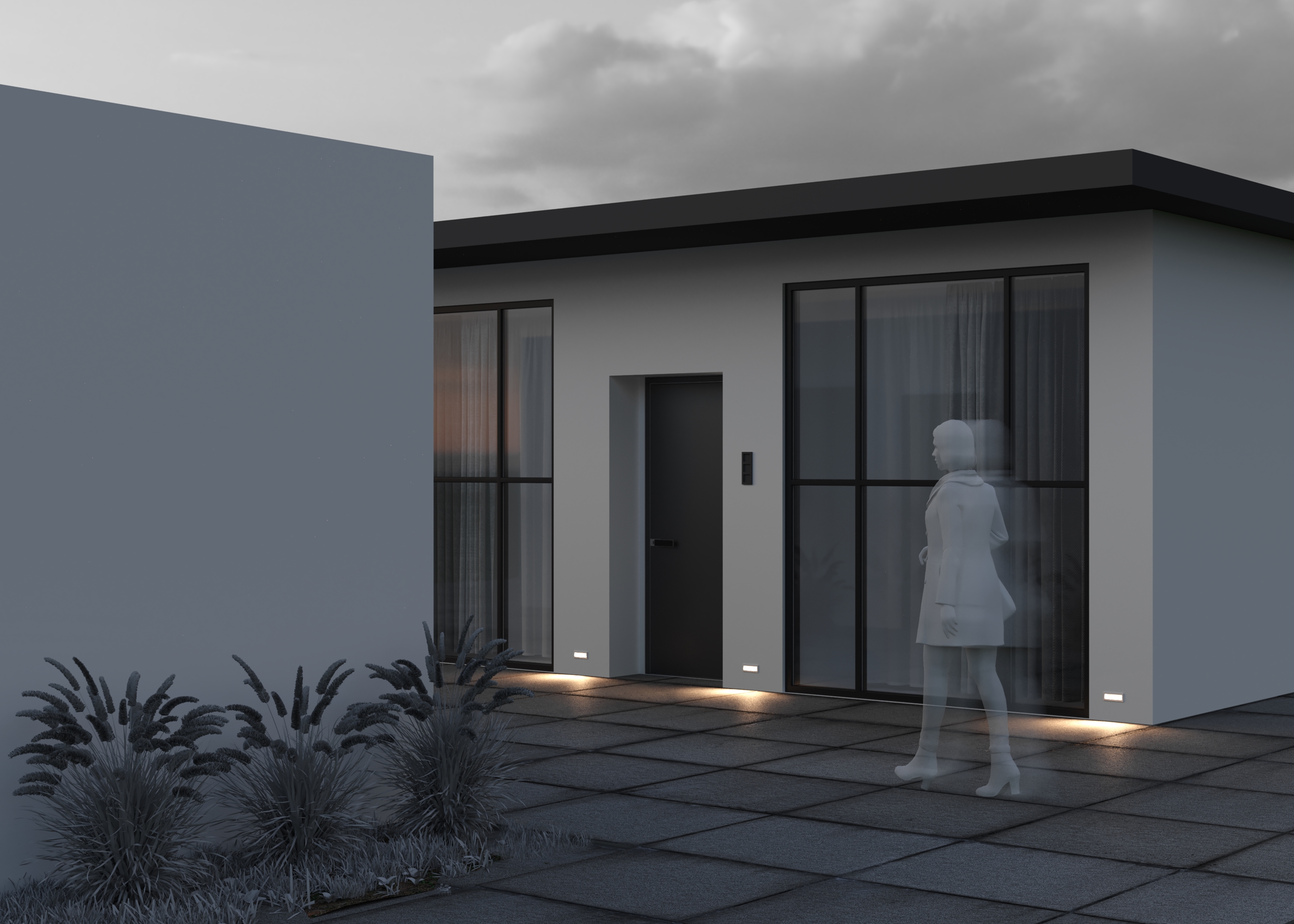 картинка Подсветка для лестниц Outdoor O045SL-L5W3K