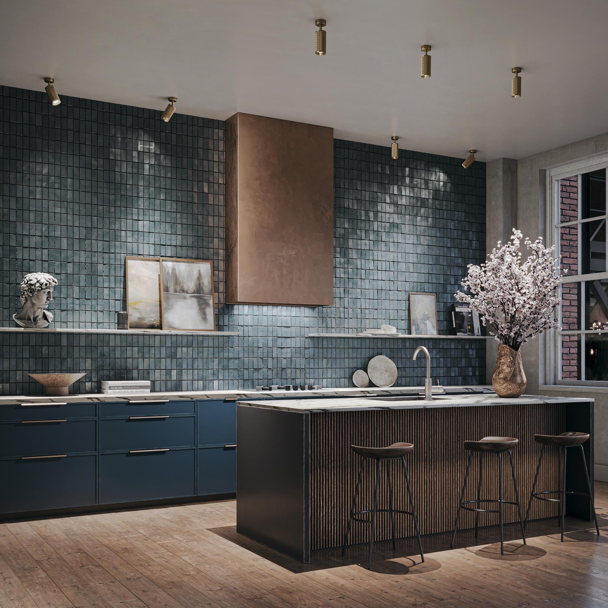 картинка Потолочный светильник Technical C034CL-01G