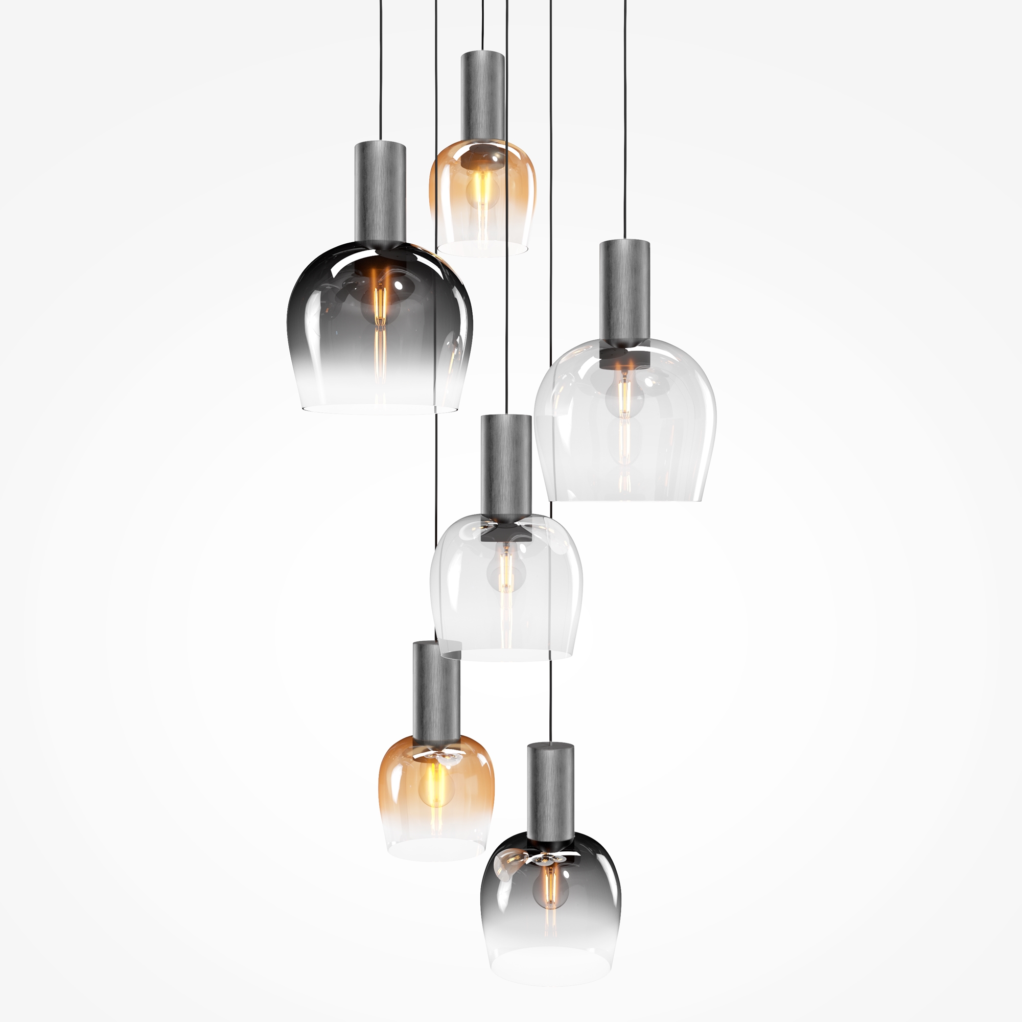 картинка Подвесной светильник Maytoni MOD414PL-06B