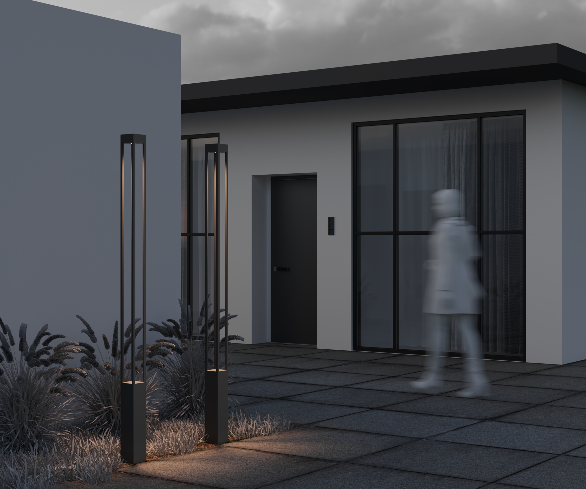 картинка Садово-парковый светильник Outdoor O424FL-L25GF