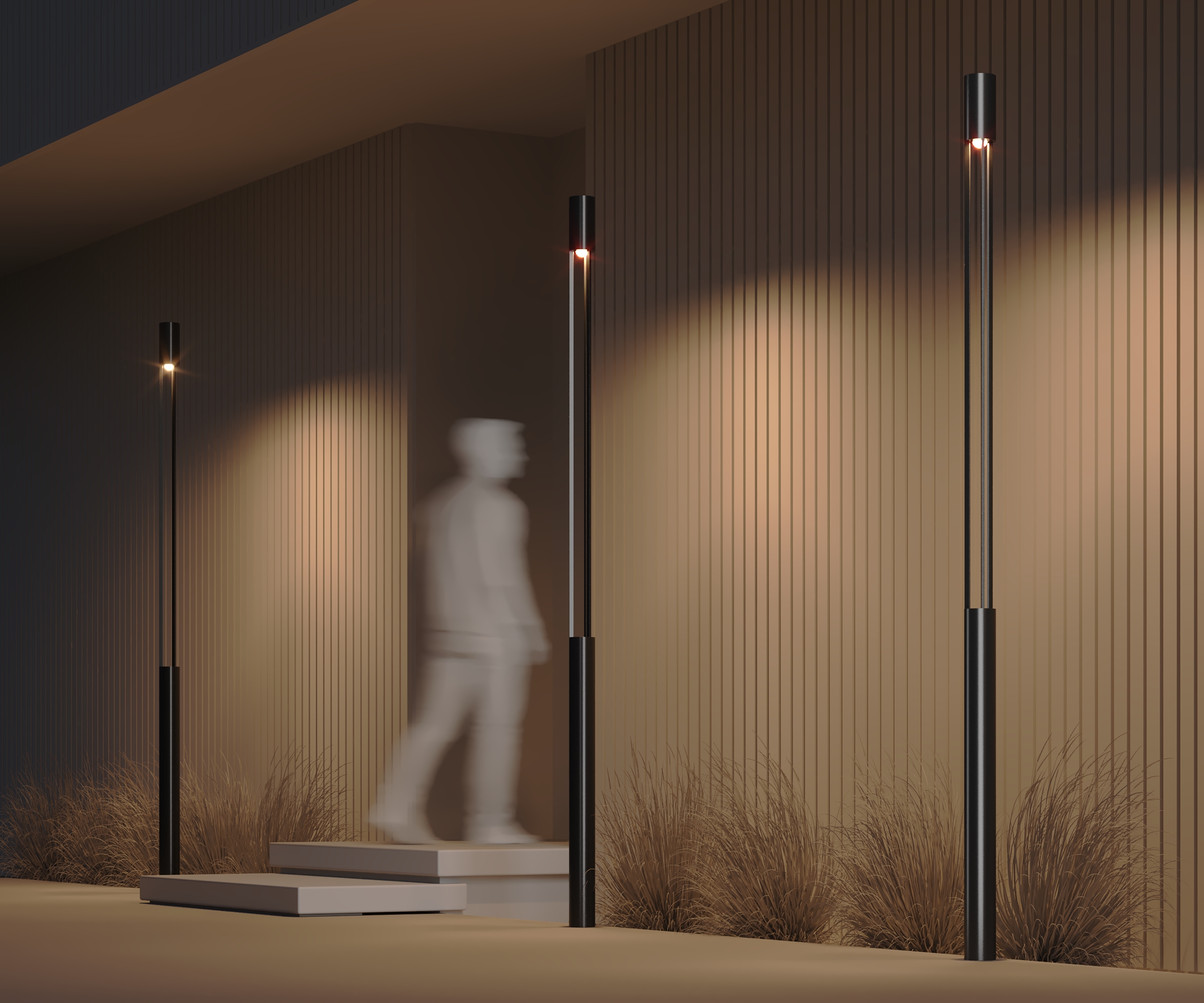 картинка Садово-парковый светильник Outdoor O427FL-L30GF3K