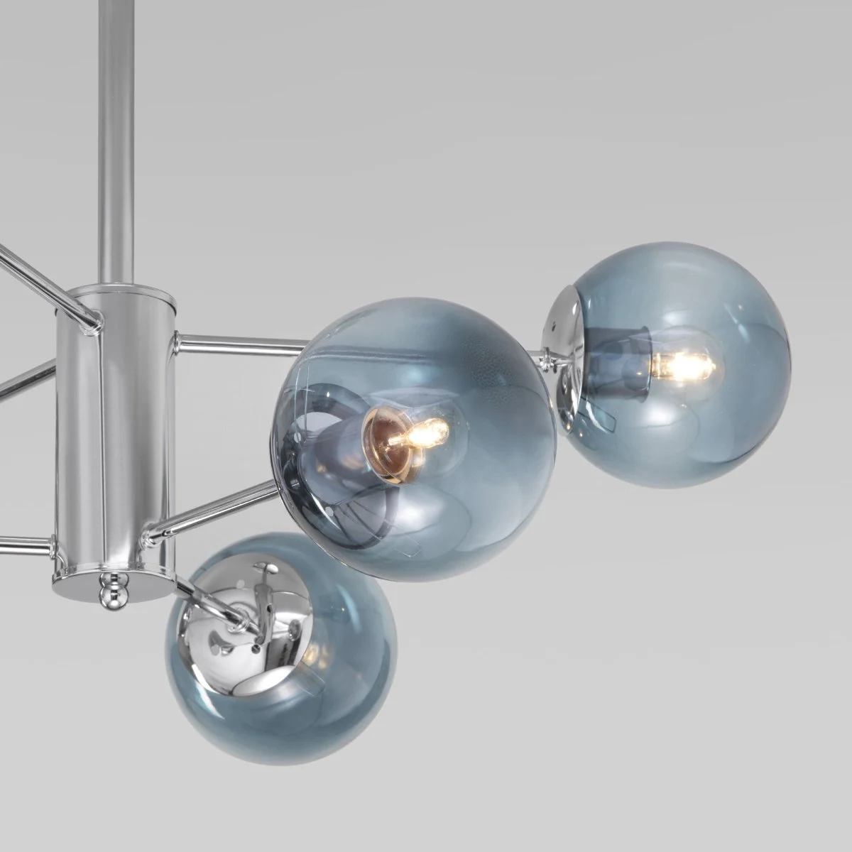 картинка Потолочная люстра со стеклянными плафонами 30166/6 золото