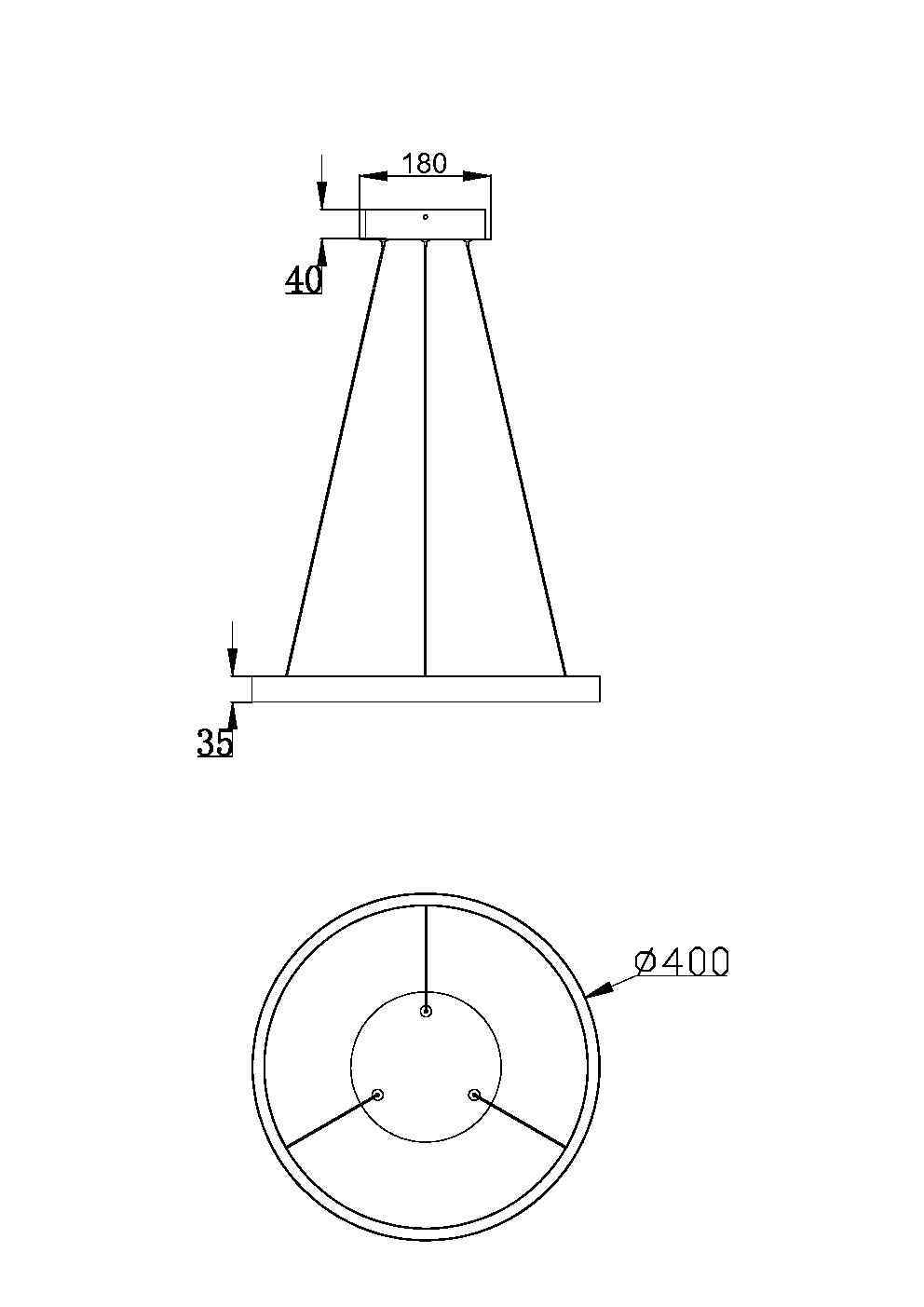 картинка Подвесной светильник Maytoni MOD058PL-L22BS3K