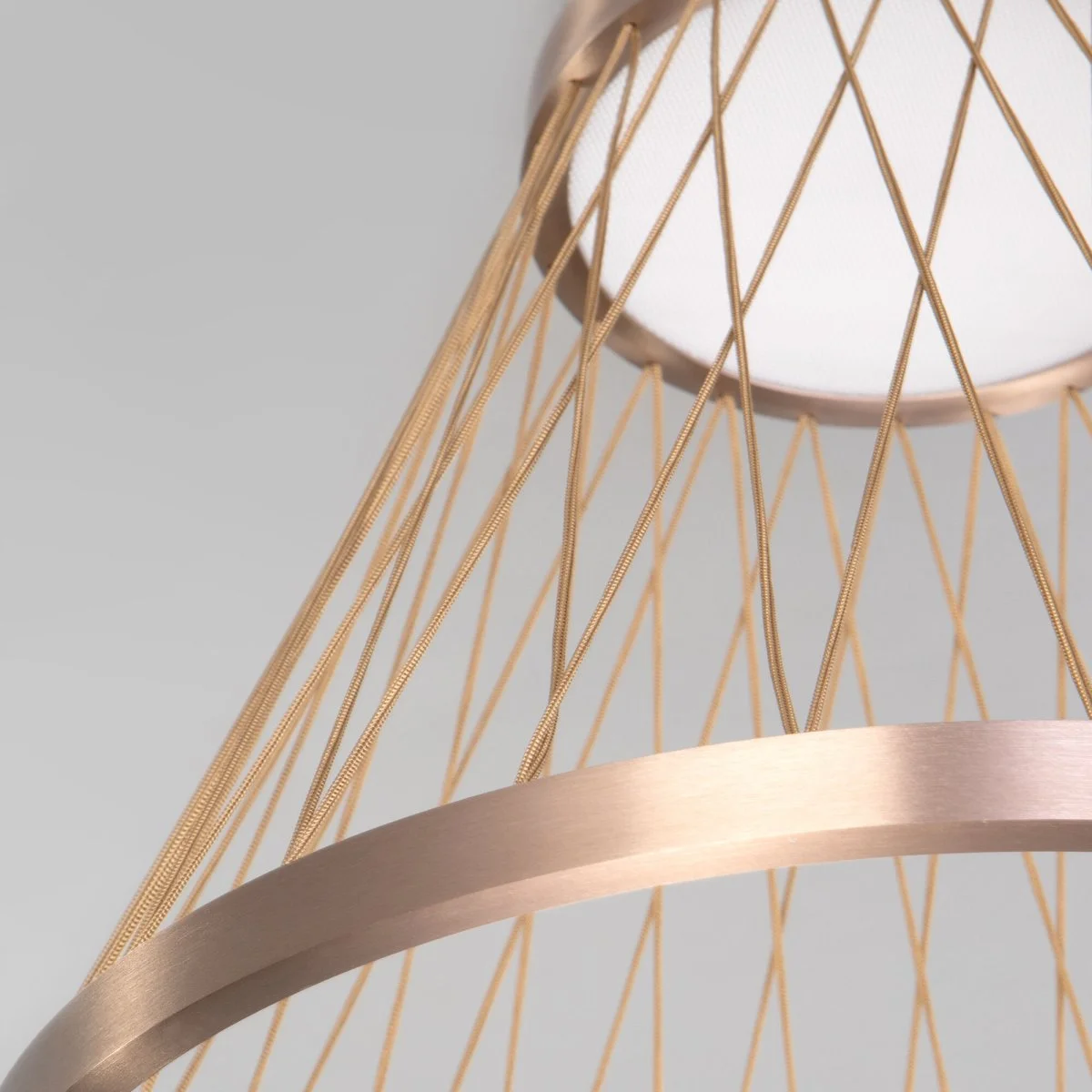 картинка Потолочный светодиодный светильник 40018/1 LED коричневый