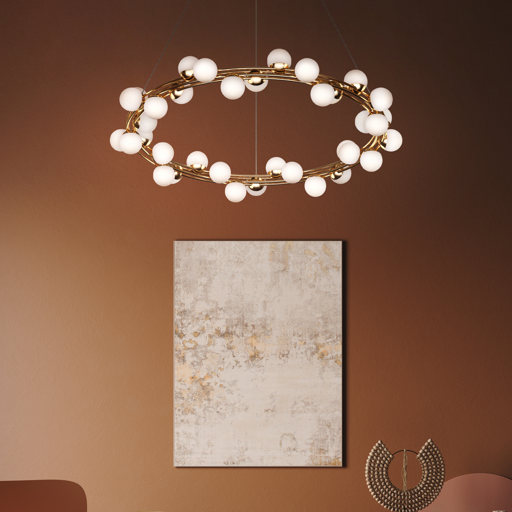 картинка Подвесной светильник Maytoni MOD081PL-L50G3K