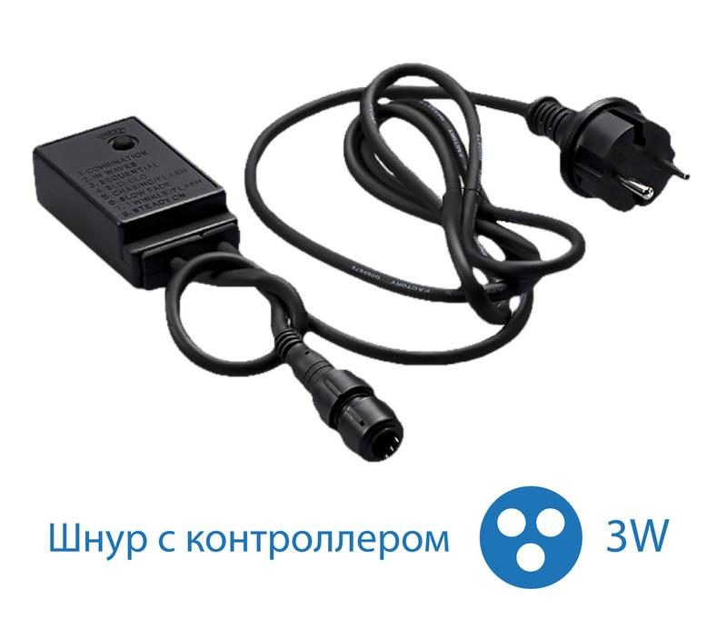 картинка Контроллер для светодиод. Дюралайта 3W 13мм 200Вт IP44 Космос KOC-DL-3W13-control
