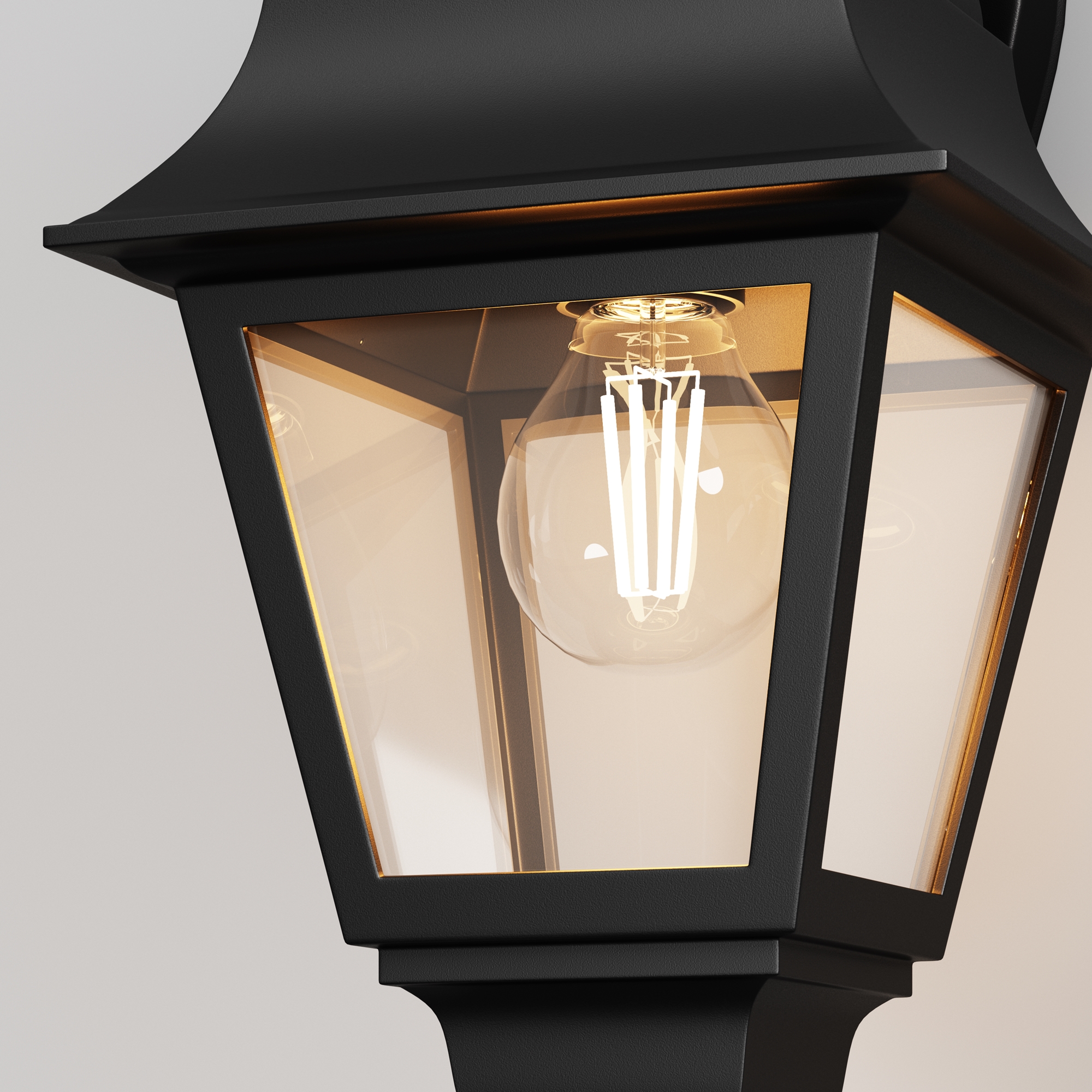 картинка Настенный светильник (бра) Outdoor O003WL-01B