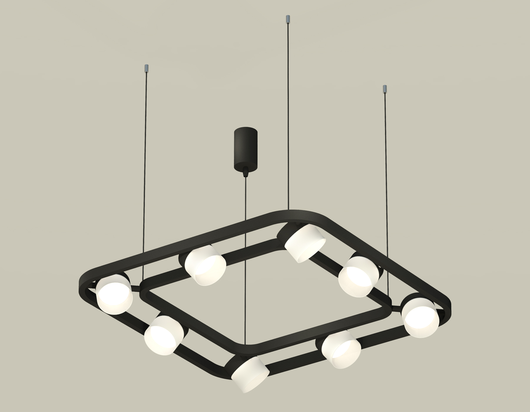 картинка Комплект подвесного поворотного светильника с акрилом