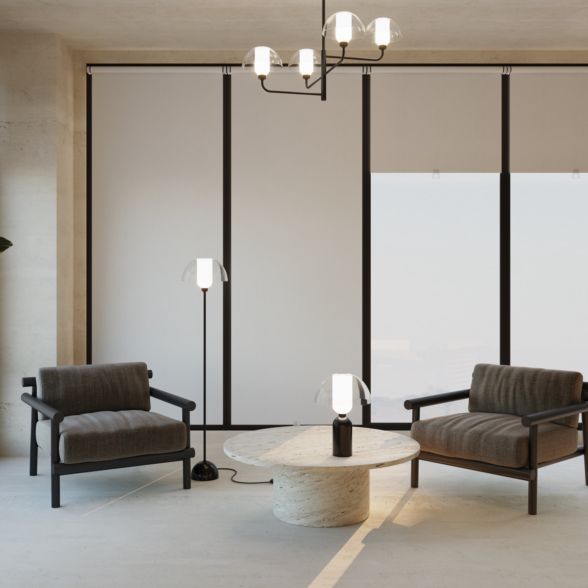 картинка Напольный светильник (торшер) Maytoni MOD177FL-01B