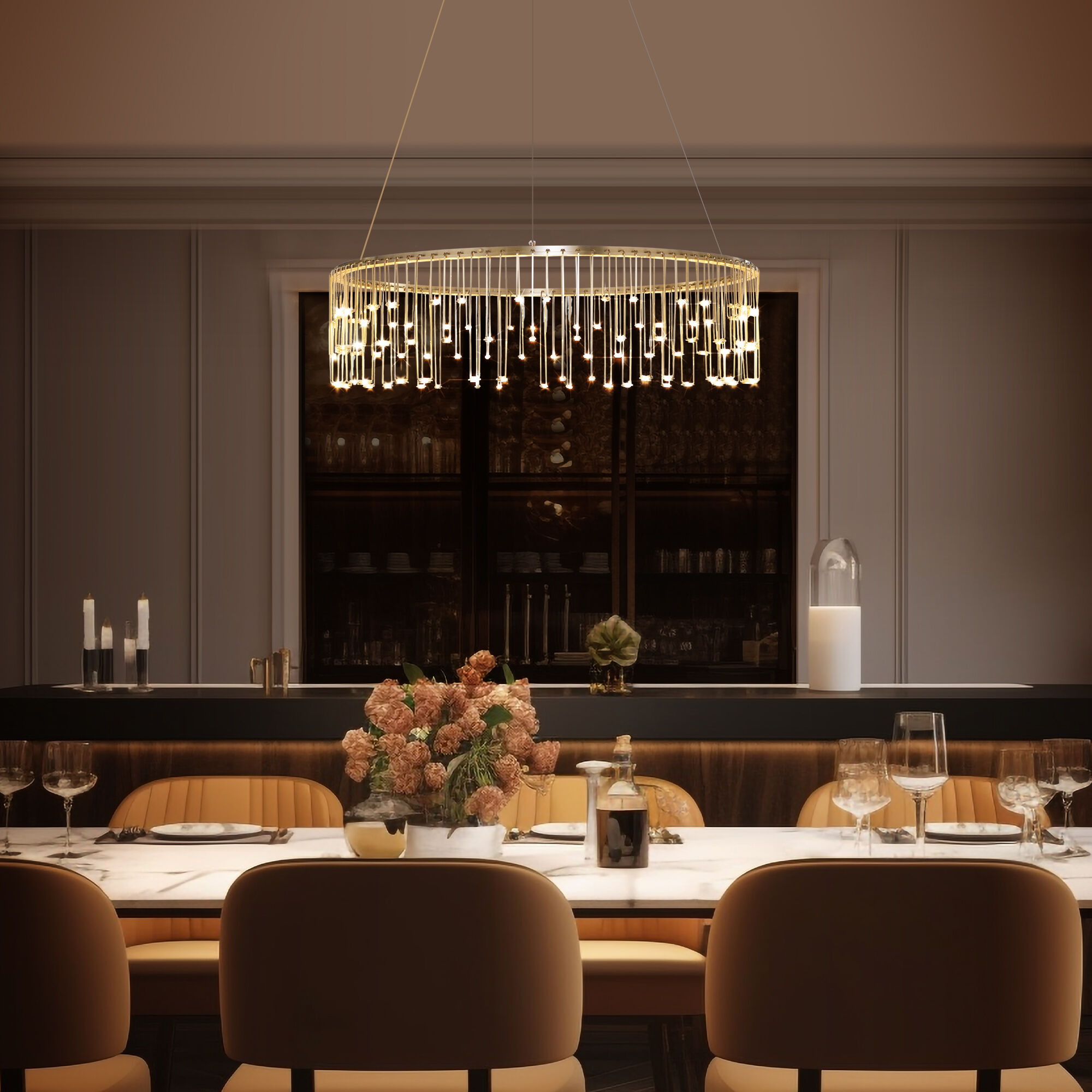 картинка Подвесной светодиодный светильник 454/1