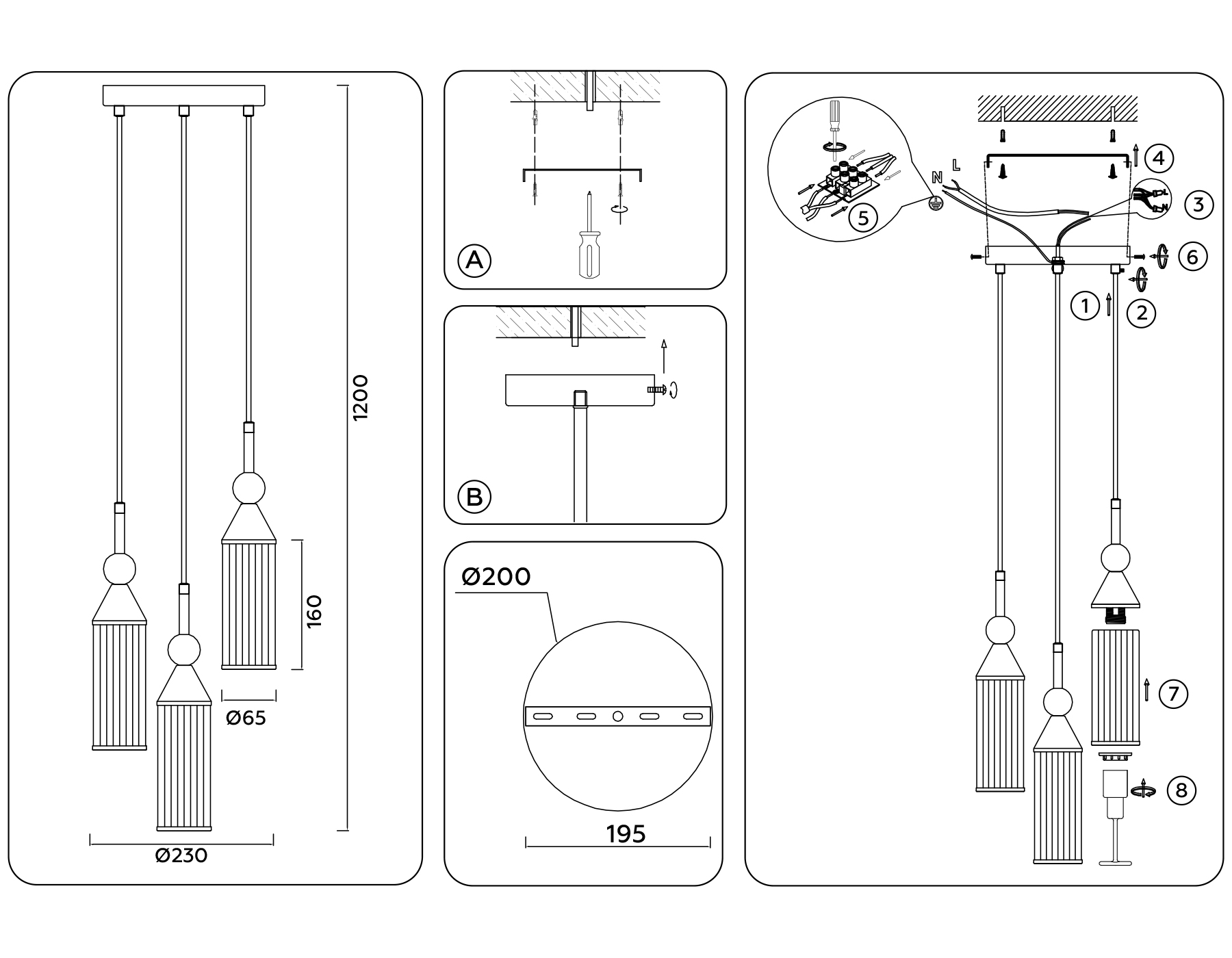 картинка Подвесной светильник