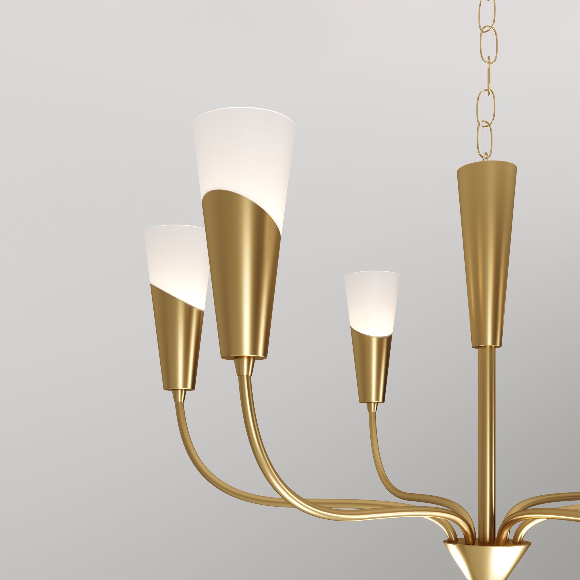 картинка Умный подвесной светильник Rhyton 60167/6 латунь 60167/6 латунь