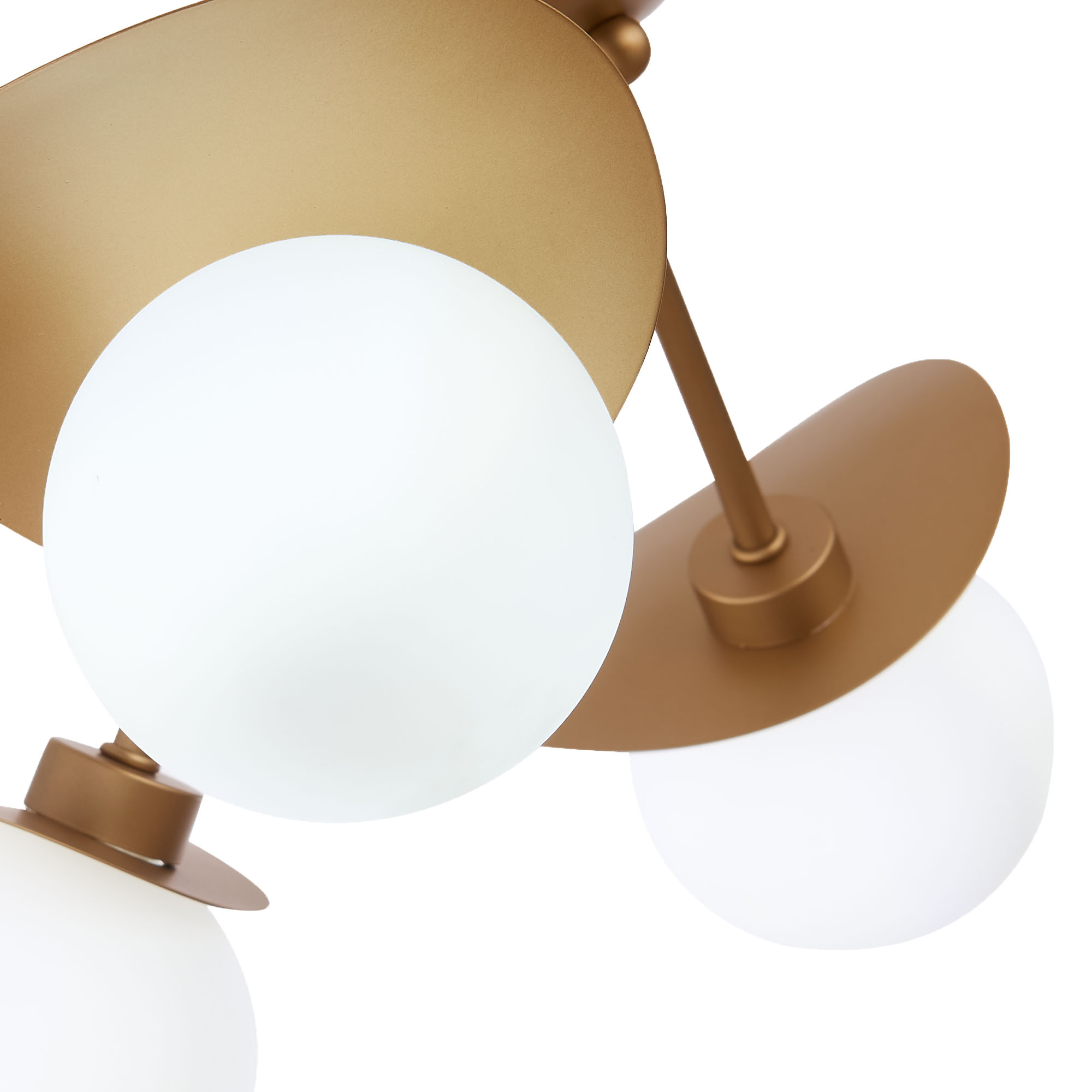 картинка SLE220502-05 Светильник потолочный Золотистый/Белый G9 5*5W