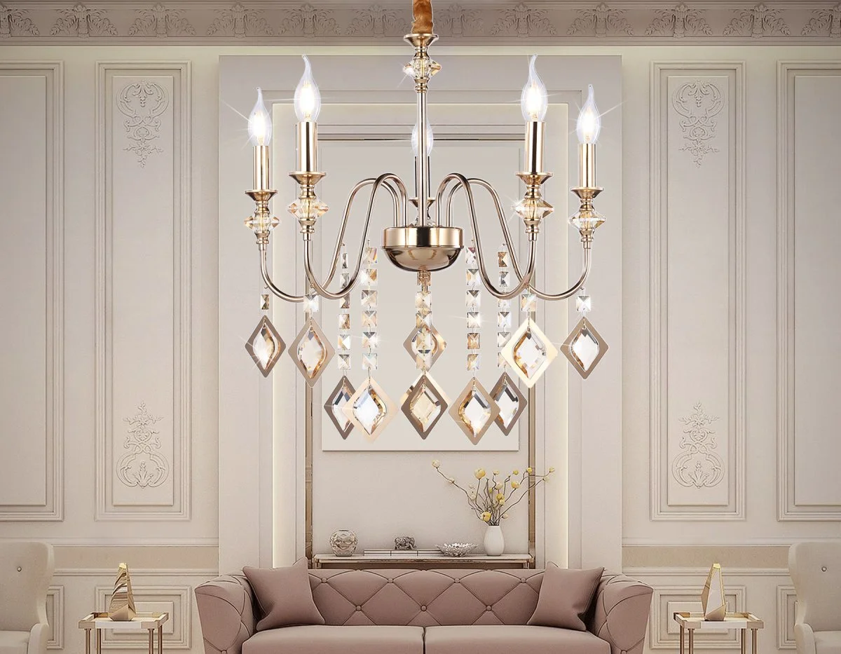 картинка Подвесная люстра с хрусталем TR4955