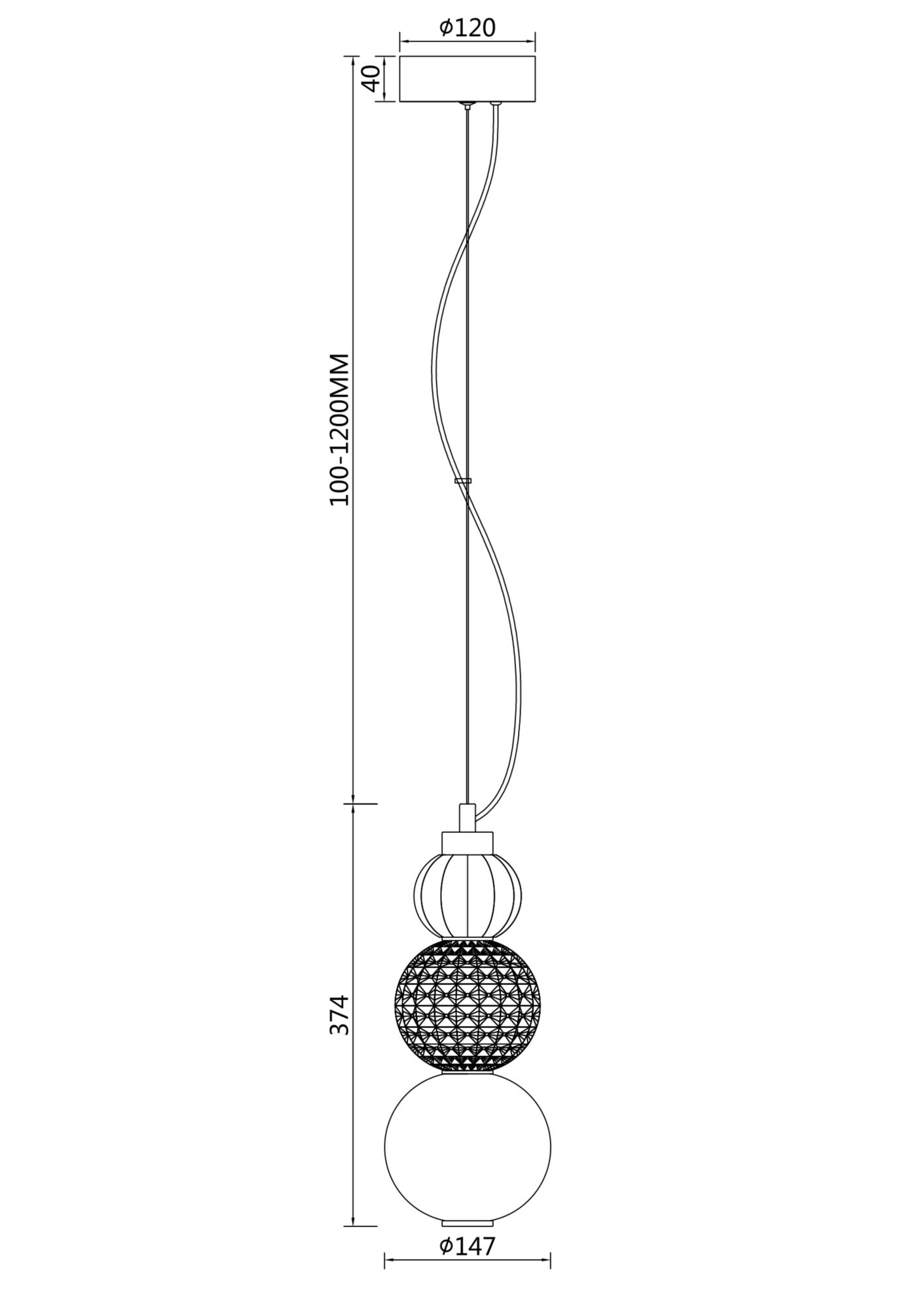 картинка Подвесной светильник Maytoni P069PL-L16CH3K