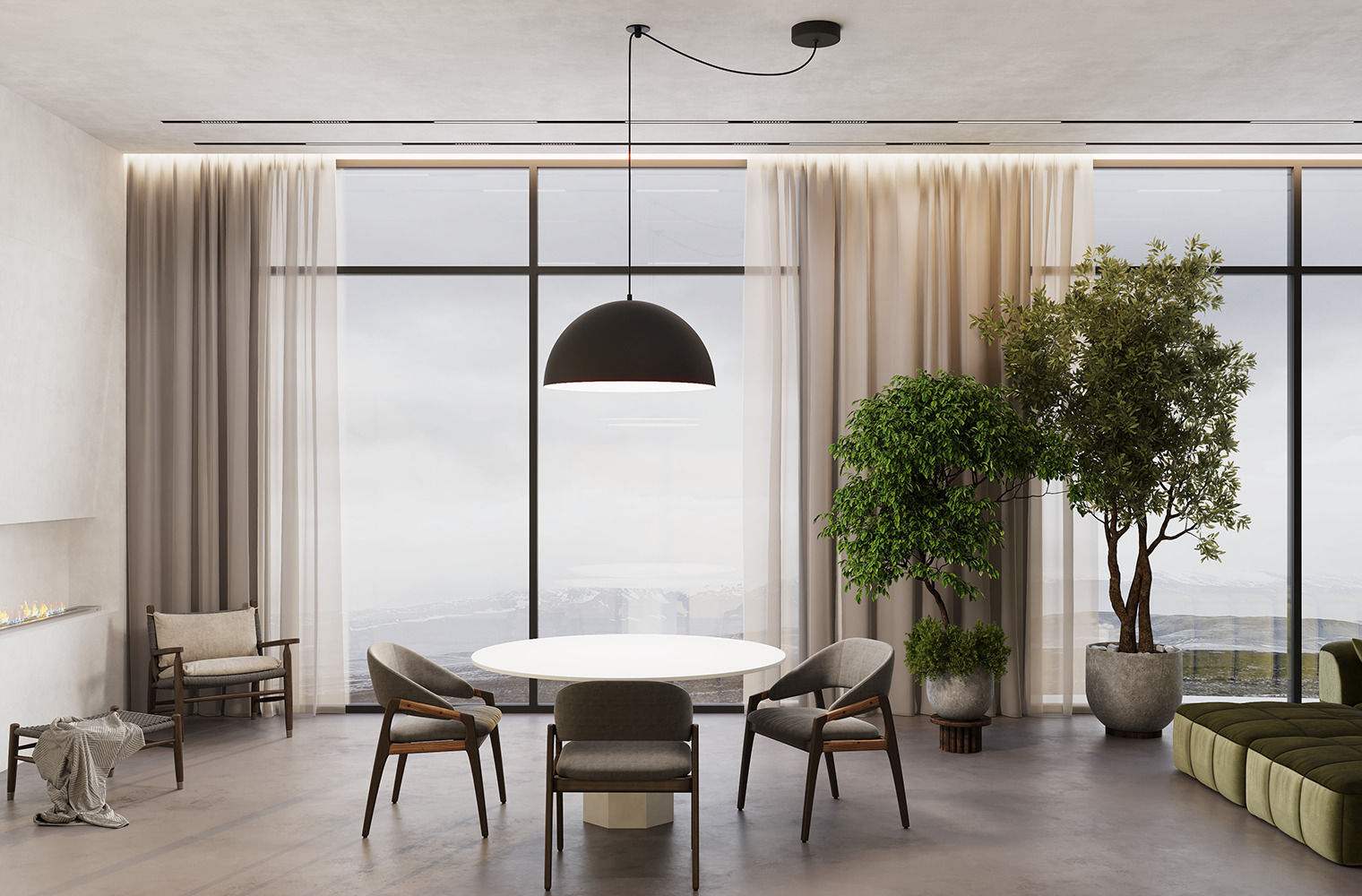 картинка Подвесной светильник Maytoni MOD168PL-01B