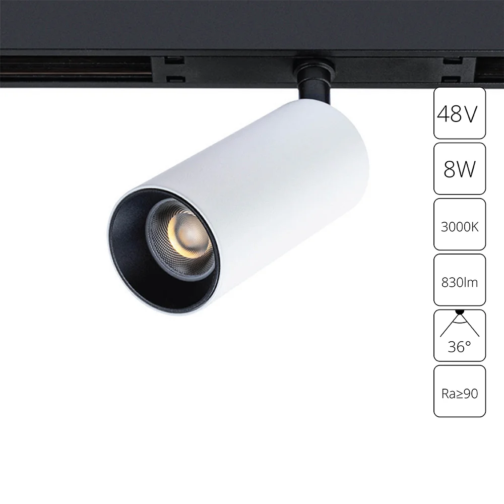 картинка Магнитный трековый светильник Arte Lamp OPTIMA A7280PL-1WH