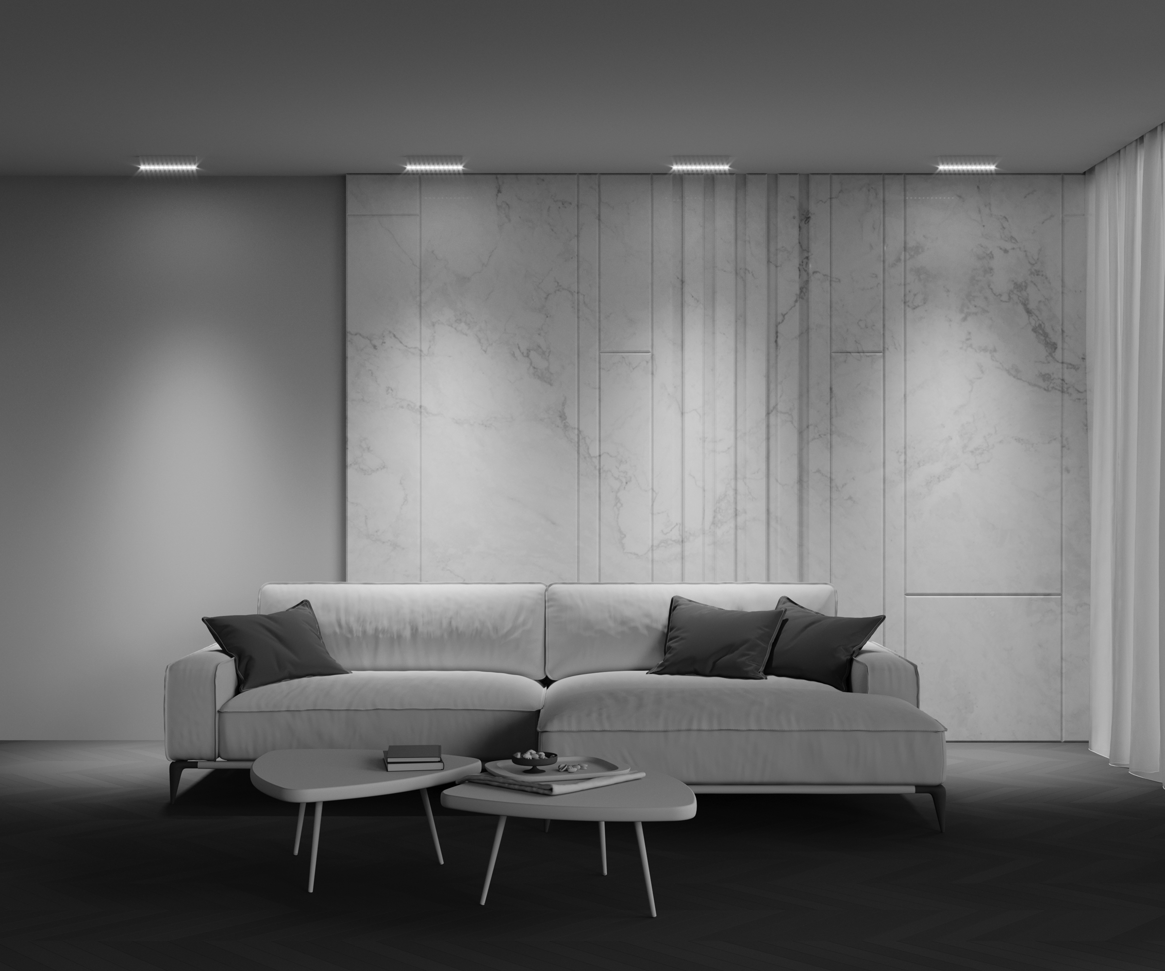 картинка Потолочный светильник Technical C066CL-20W3-6K-W