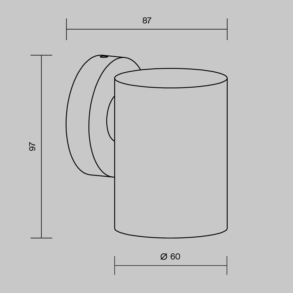 картинка Настенный светильник (бра) Outdoor O493WL-01W