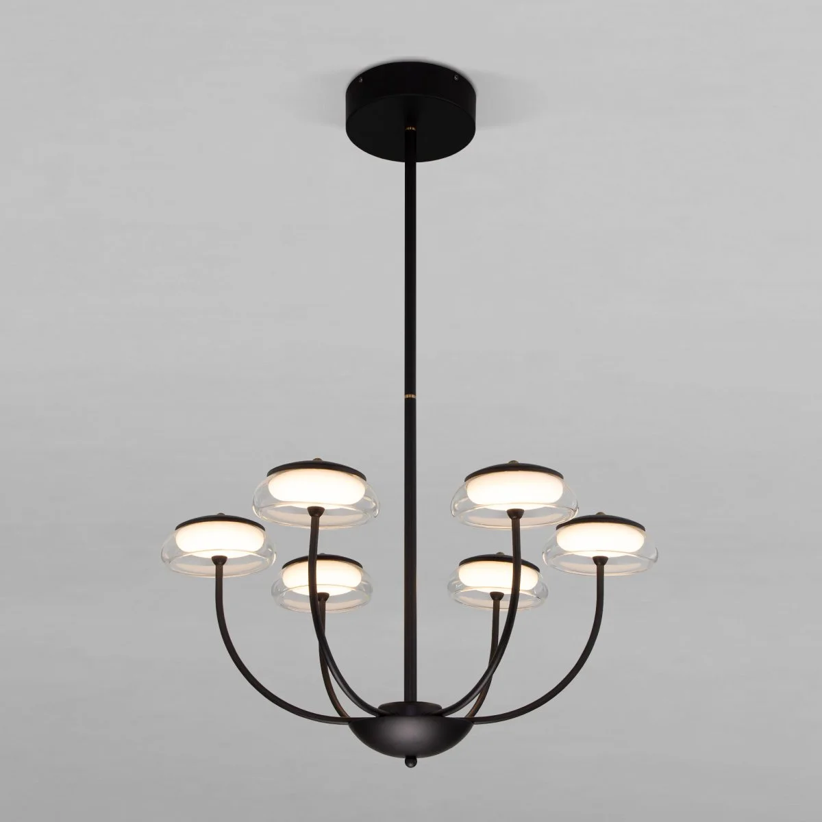 картинка Потолочный светильник со стеклянным плафоном 50388 LED Черный