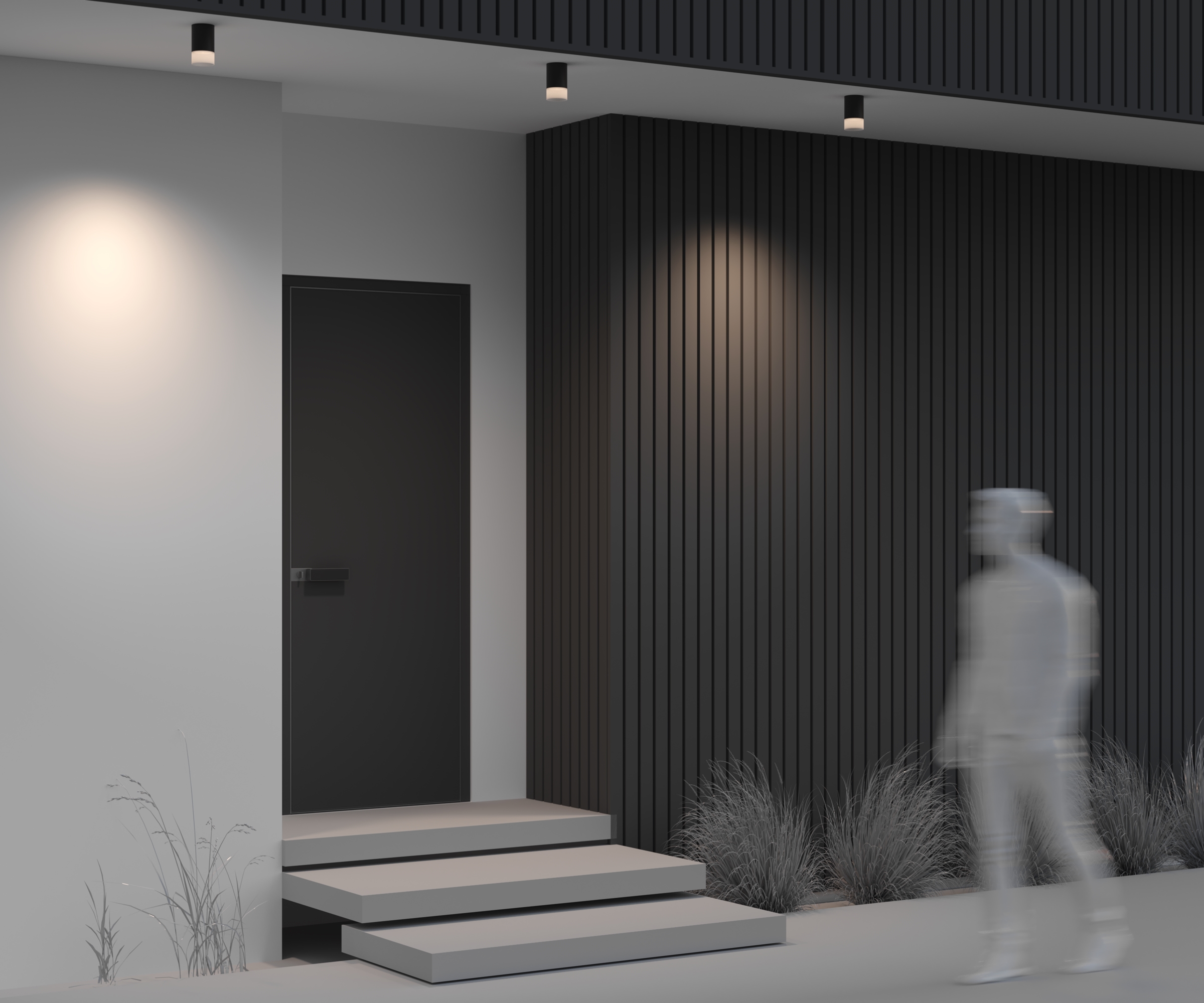 картинка Потолочный светильник Outdoor O499CL-L10B3K