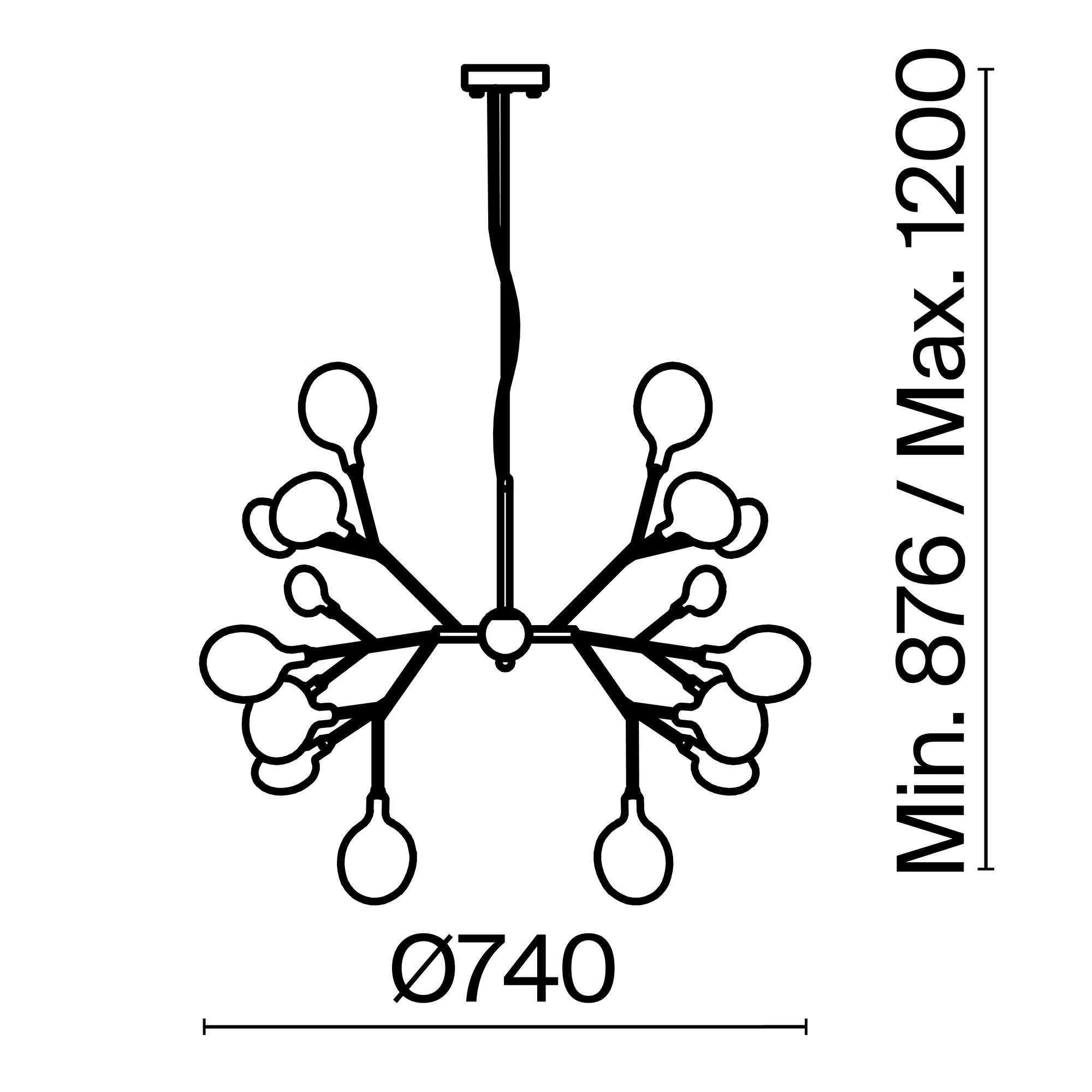 картинка Подвесной светильник Freya FR5049PL-27G