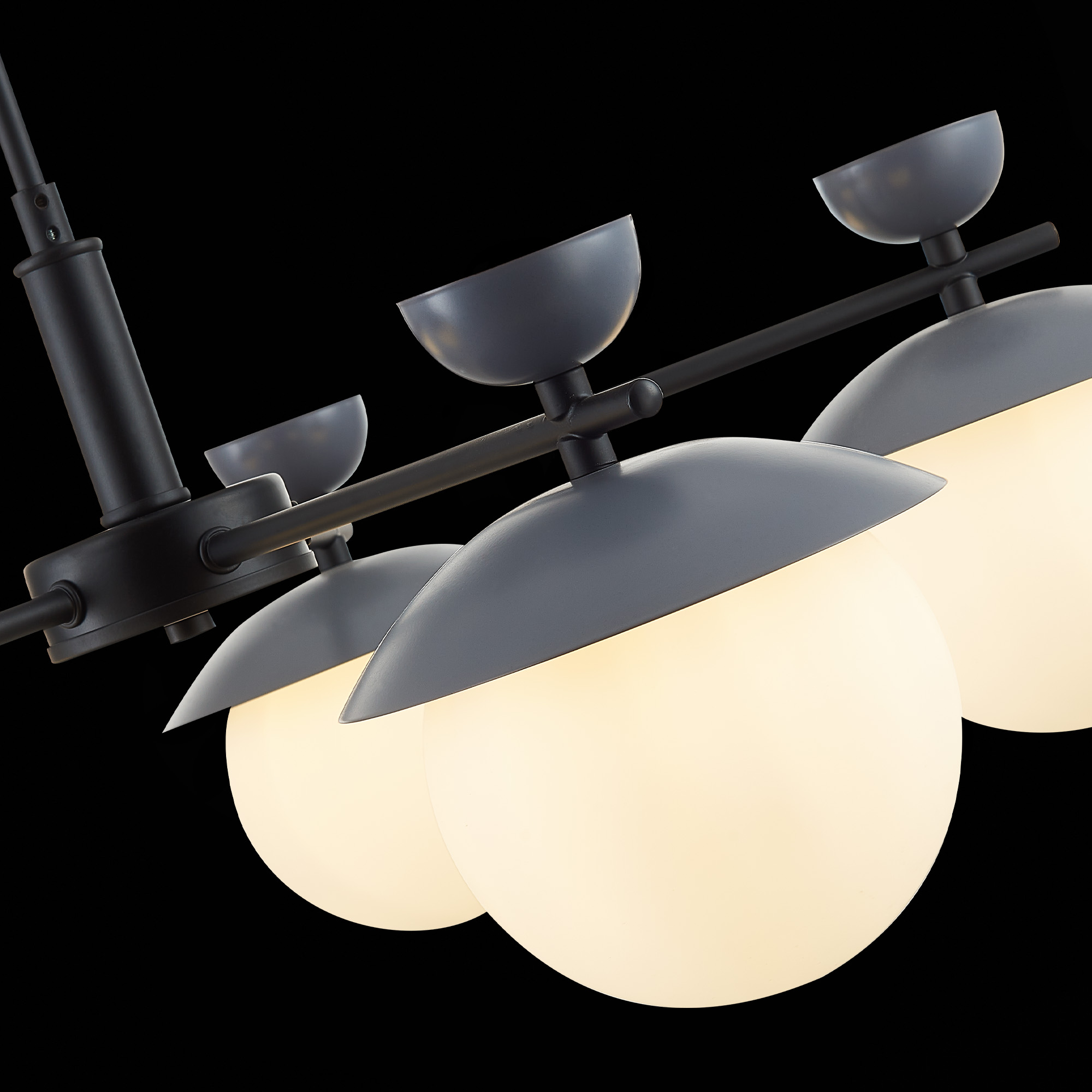 картинка SLE220202-05 Светильник потолочный Черный, Серый/Белый G9 5*5W