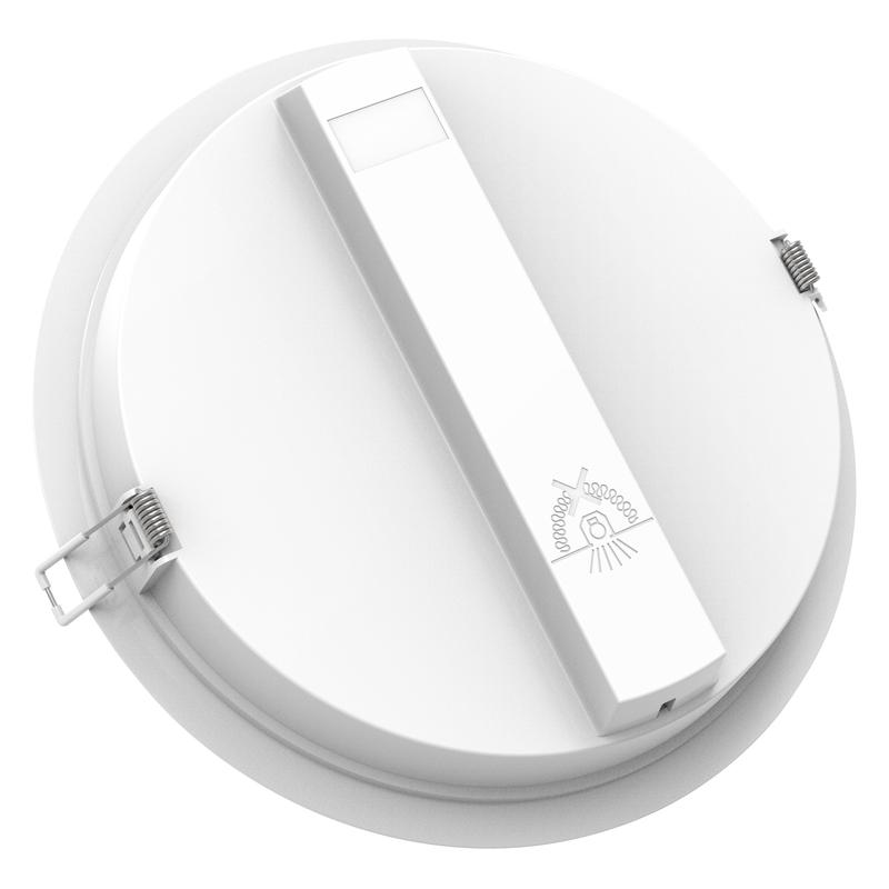 картинка Светильник светодиодный Eco Class Downlight DL 840 WT 24Вт 4000К IP44 2280лм ДВО даунлайт кругл. встраив. ультратонкий LEDVANCE 4058075644311