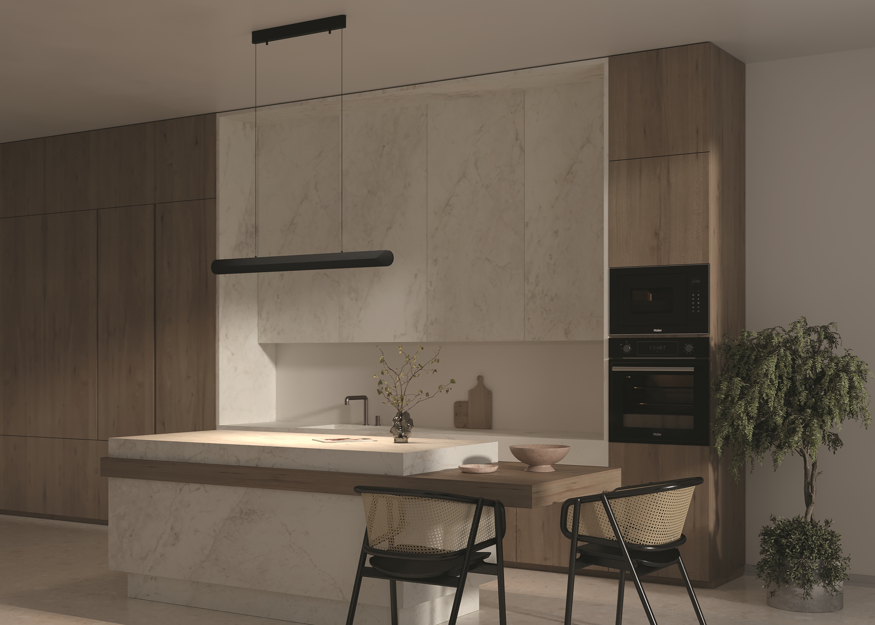 картинка Подвесной светильник Maytoni MOD276PL-L40B3K