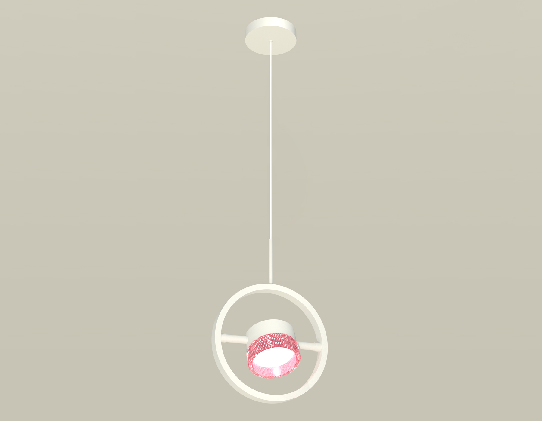 картинка Комплект подвесного поворотного светильника с композитным хрусталем