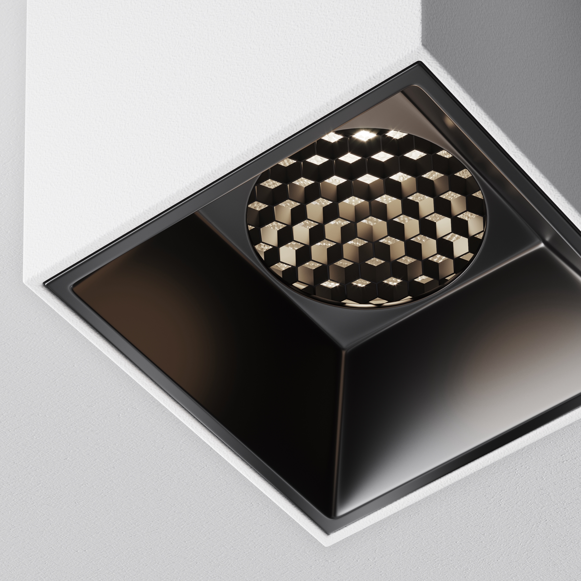 картинка Потолочный светильник Technical C064CL-5W4K-SQ-WB