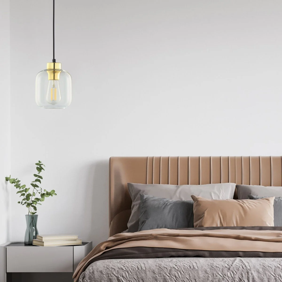 картинка Подвесной светильник со стеклянным плафоном 6695 Marco