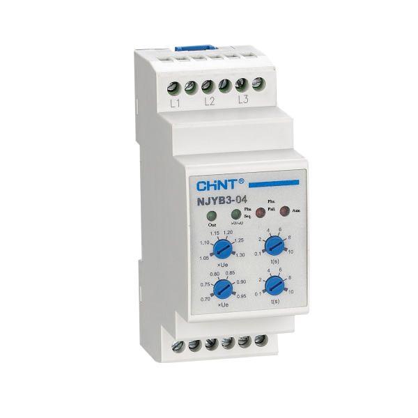 картинка Реле контроля фаз NJYB3-8 AC 380В CHINT 636033