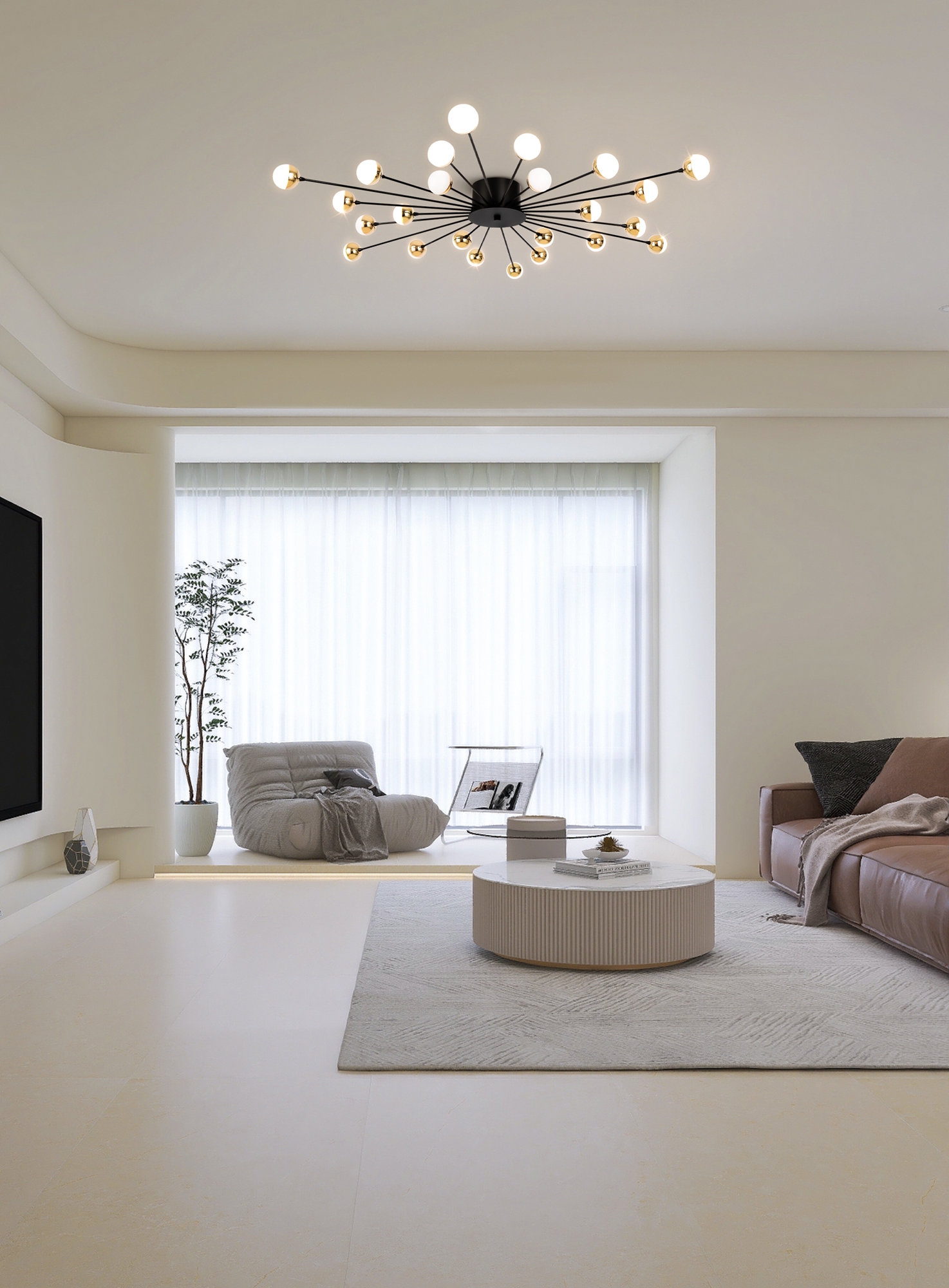 картинка Потолочный светильник Freya FR5242CL-24B