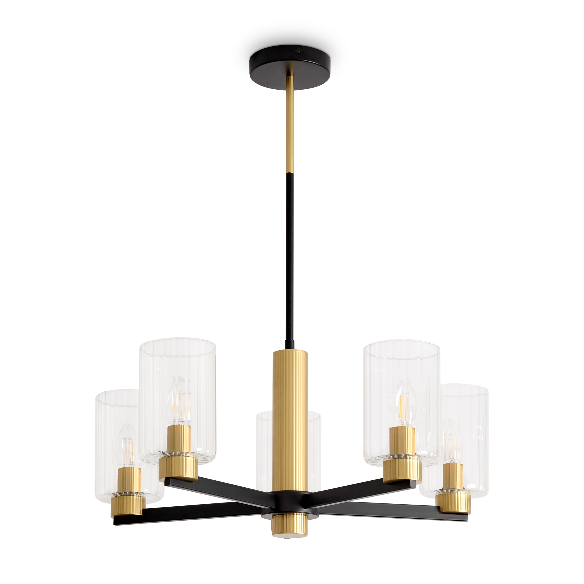 картинка Потолочный светильник Freya FR2051CL-05BBS