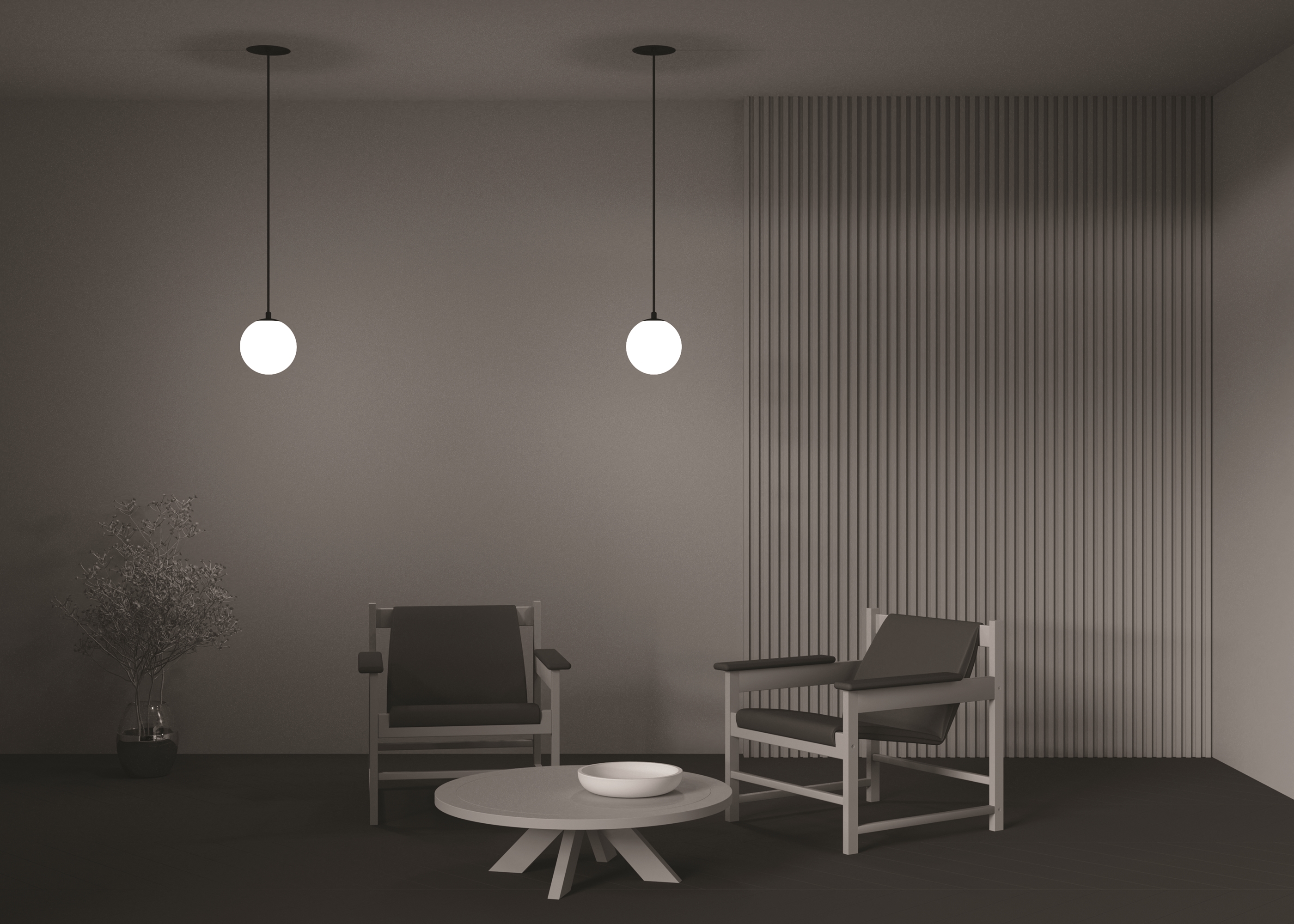 картинка Подвесной светильник Technical P039PL-5W4K-20INS-B