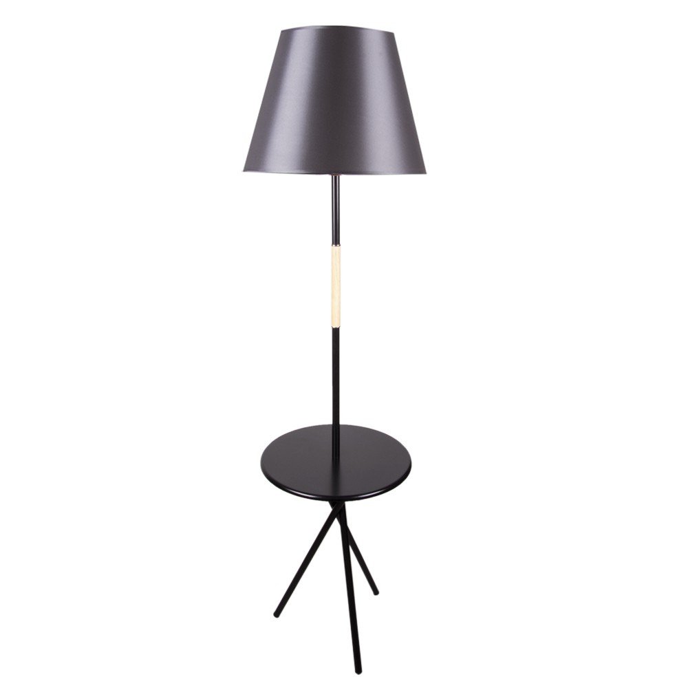 картинка 1072/1 черный+ серый (2) Светильник напольный